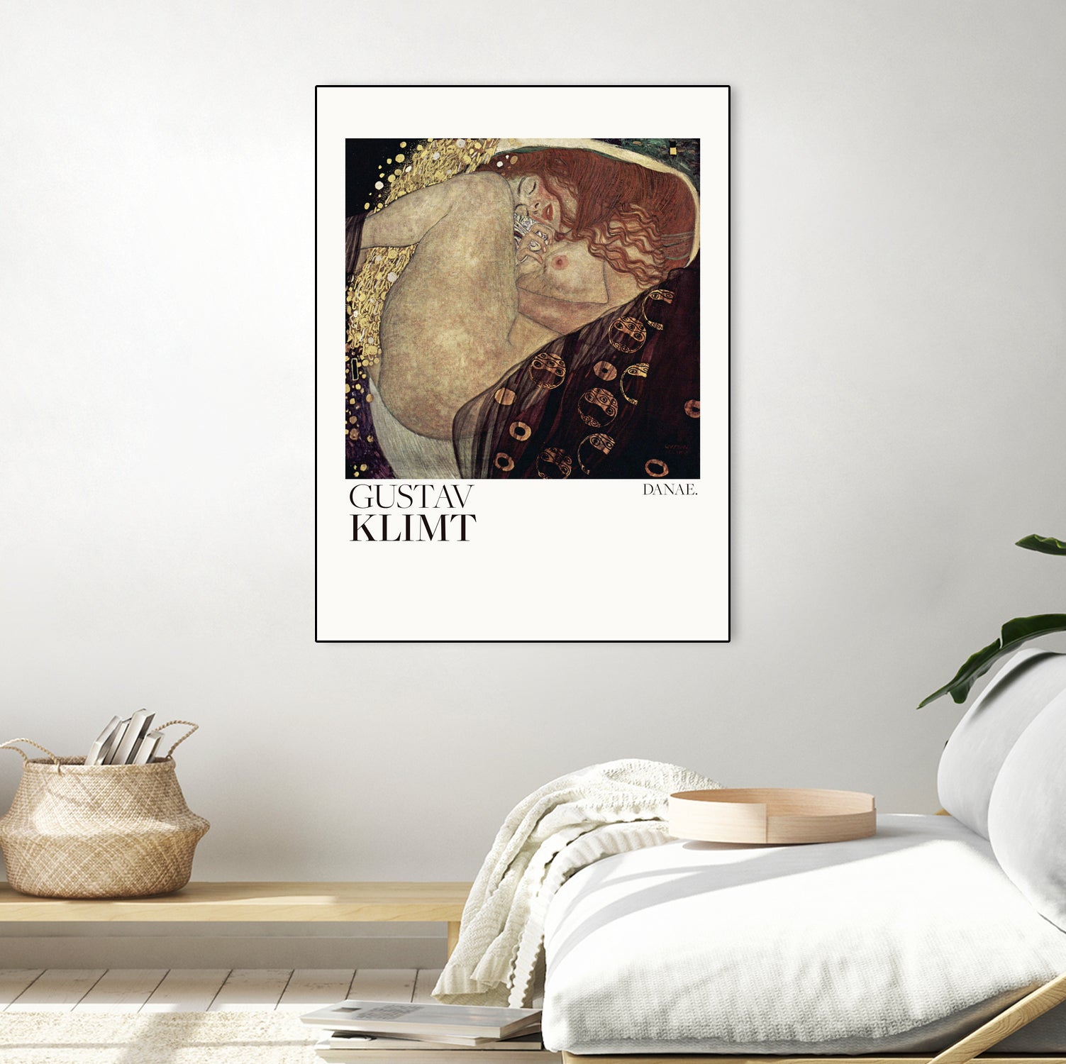 Danae (1907 1908) Poster by Gustav Klimt on GIANT ART - 5906 illustration