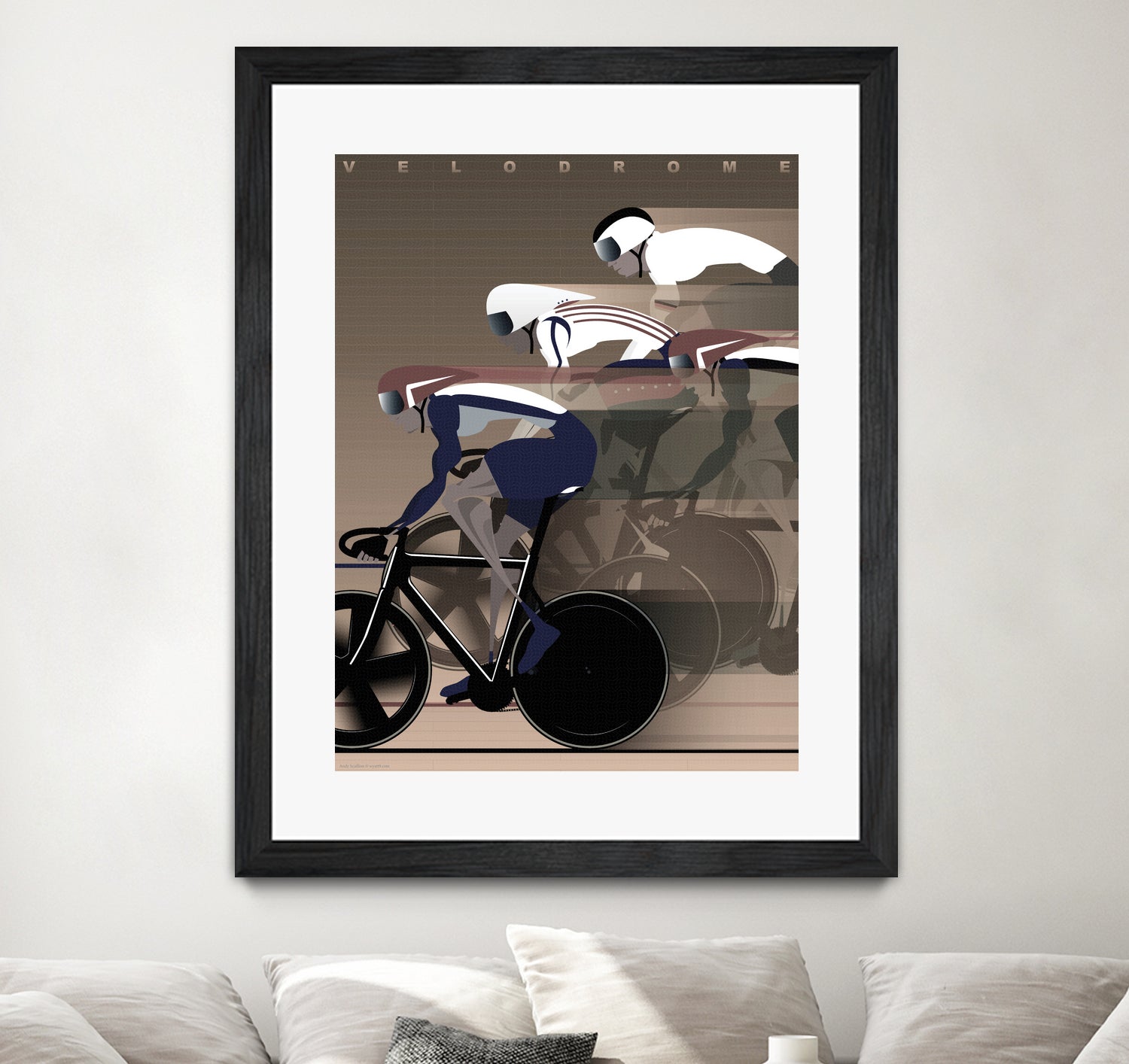 Velodrome by Wyatt 9 on GIANT ART - vintage poster,vintage,retro,old,poster,retro poster,old poster,text,vehicles,grand tour,bicycle,bike,bikes,transportaiton,bicycles,transportation,graphic,word, words, letter, letters, inspiration, inspirational,illustration,vehicle,sport,sports,action,biking,bicycling,cycling,person,people,bike ride,bike rider,bike riding,bicyclist,bike riders,bicyclists,race,racing,helmet,helmets,bicycle shop,family tree,high key,high-