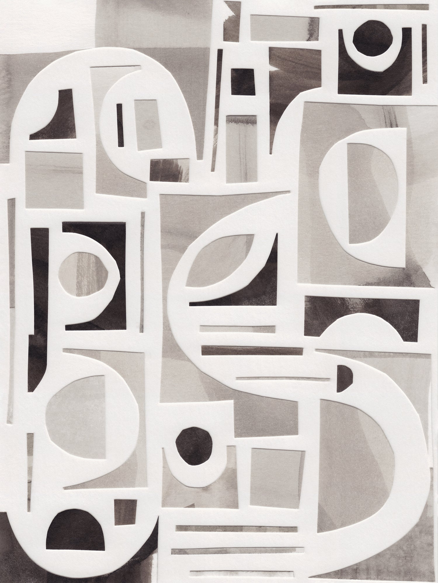 Monochrome Collage by Alisa Galitsyna on GIANT ART - abstract paper