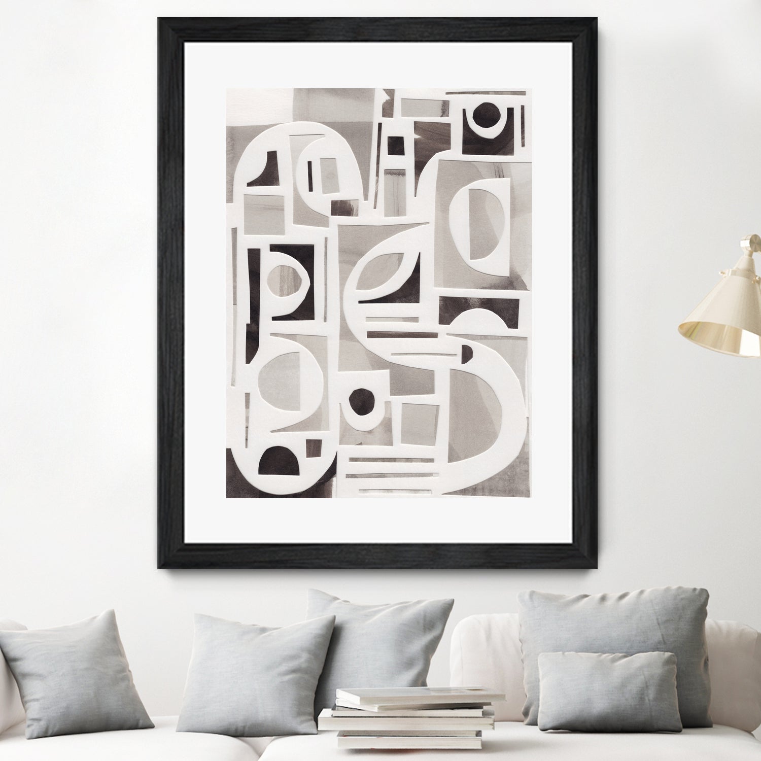 Monochrome Collage by Alisa Galitsyna on GIANT ART - abstract paper