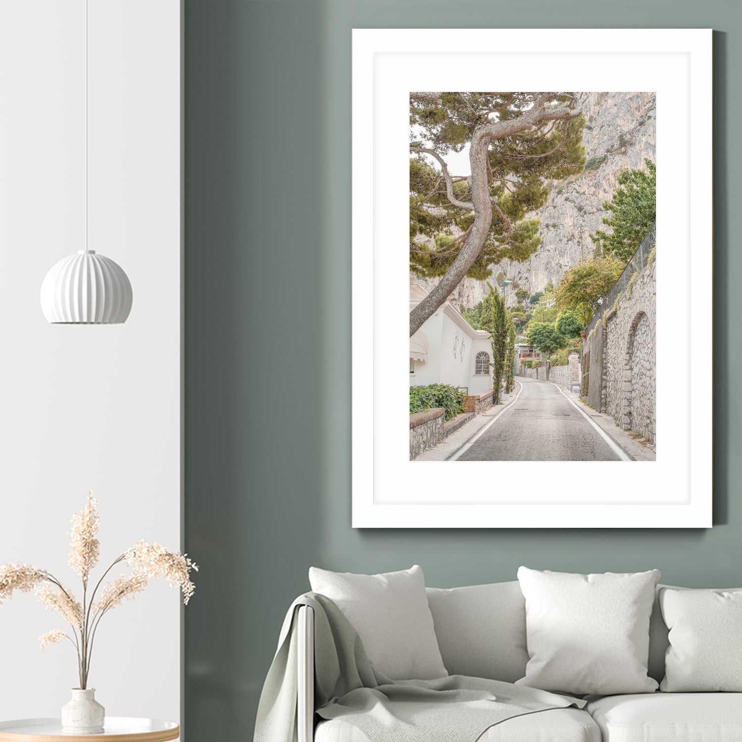 Streets of Capri by Henrike Schenk on GIANT ART - landscape capri