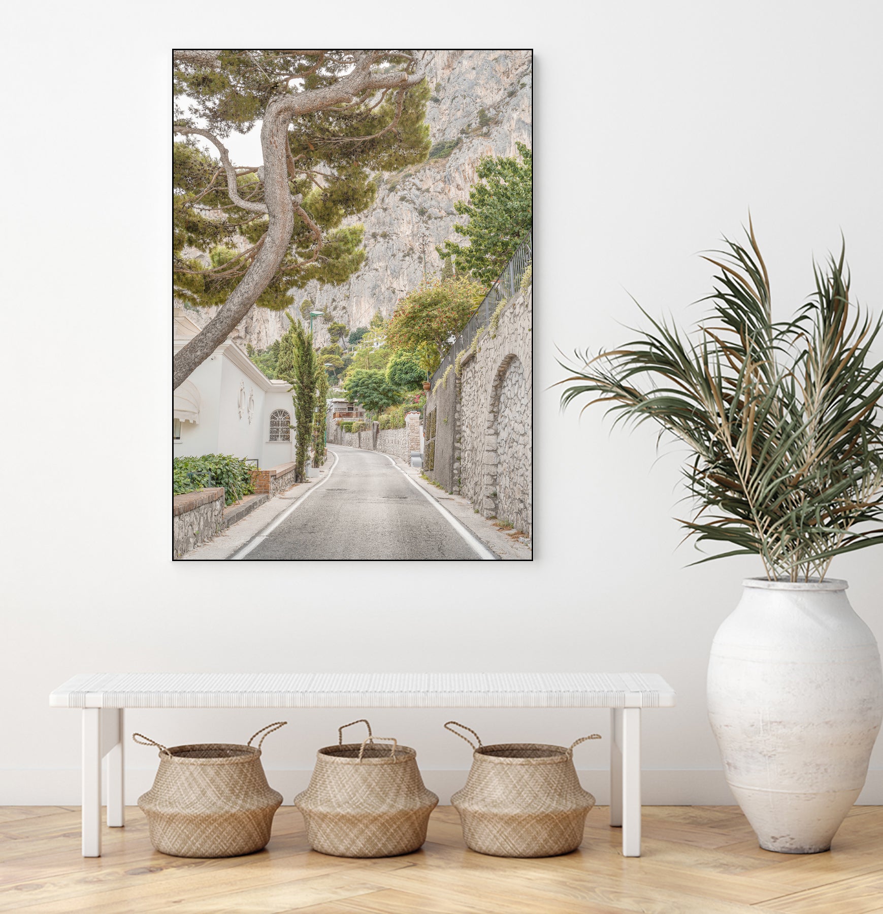 Streets of Capri by Henrike Schenk on GIANT ART - landscape capri