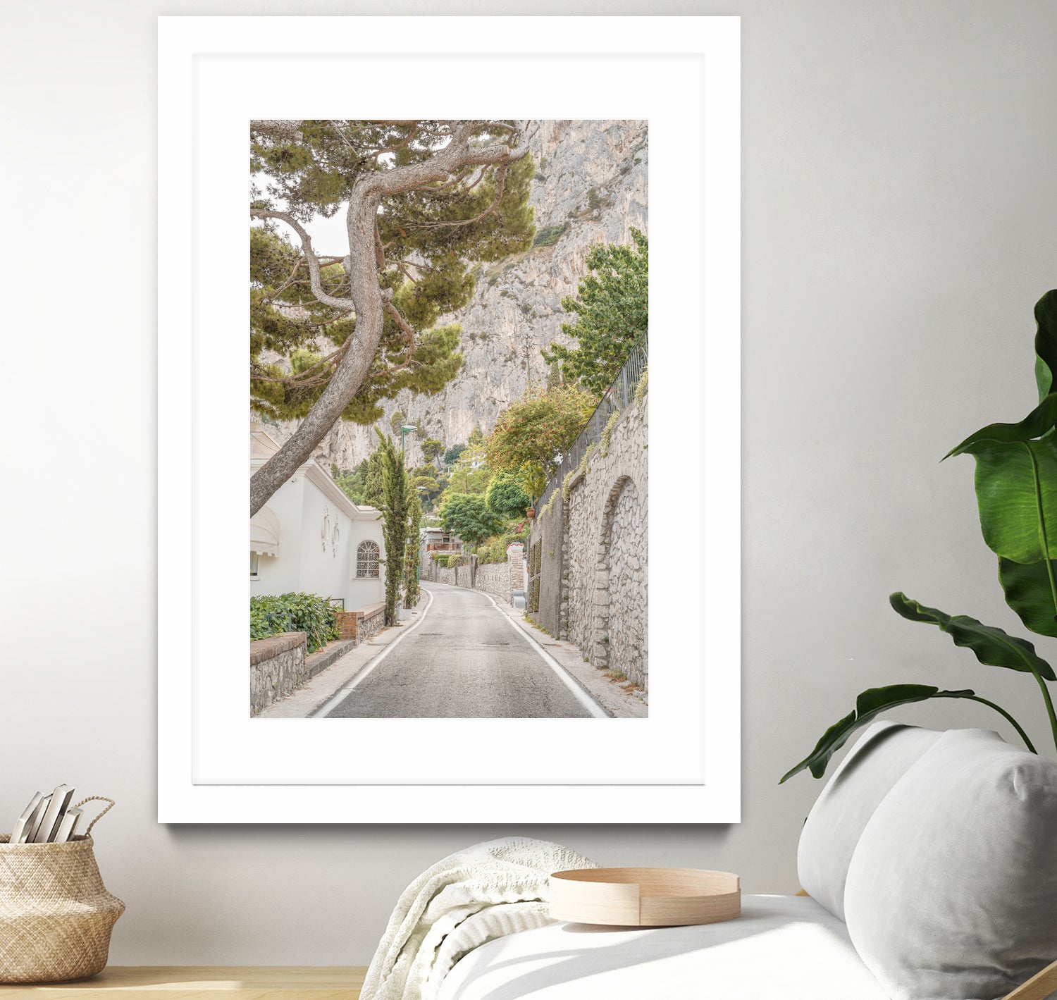 Streets of Capri by Henrike Schenk on GIANT ART - landscape capri