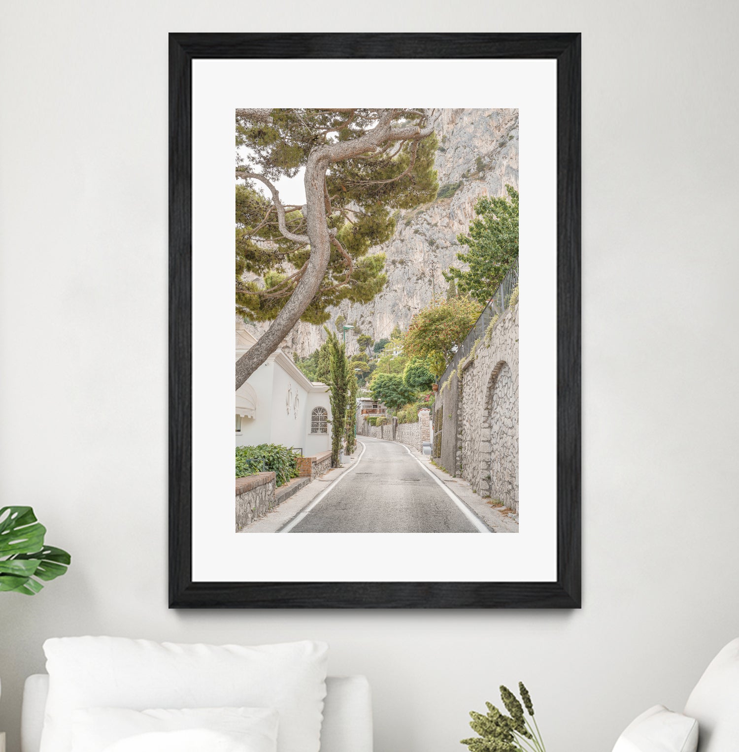 Streets of Capri by Henrike Schenk on GIANT ART - landscape capri