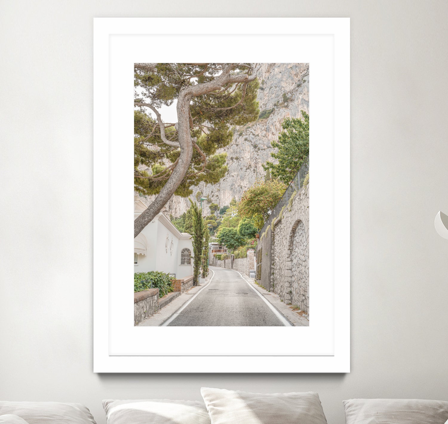 Streets of Capri by Henrike Schenk on GIANT ART - landscape capri
