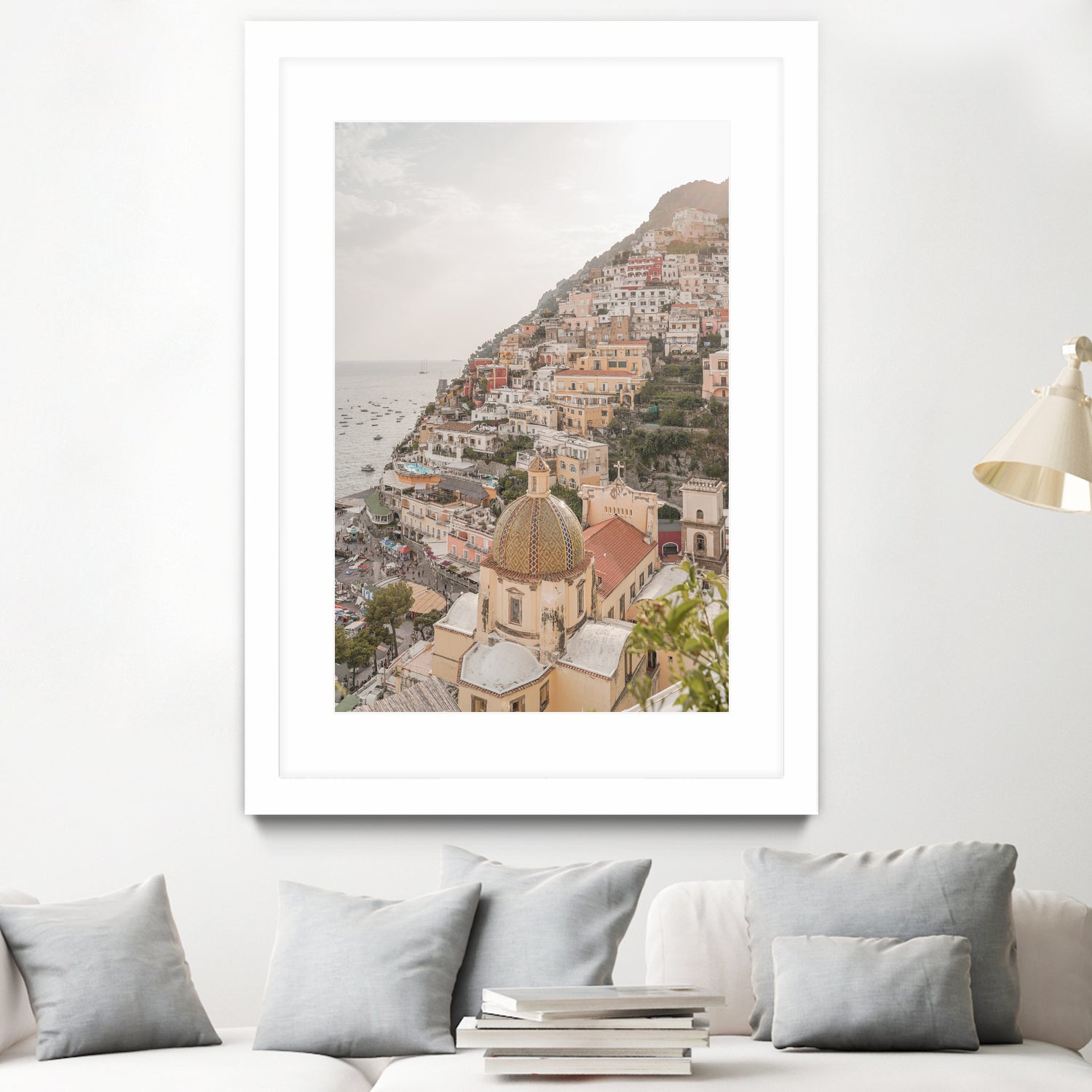 Positano Bliss by Henrike Schenk on GIANT ART - landscape positano