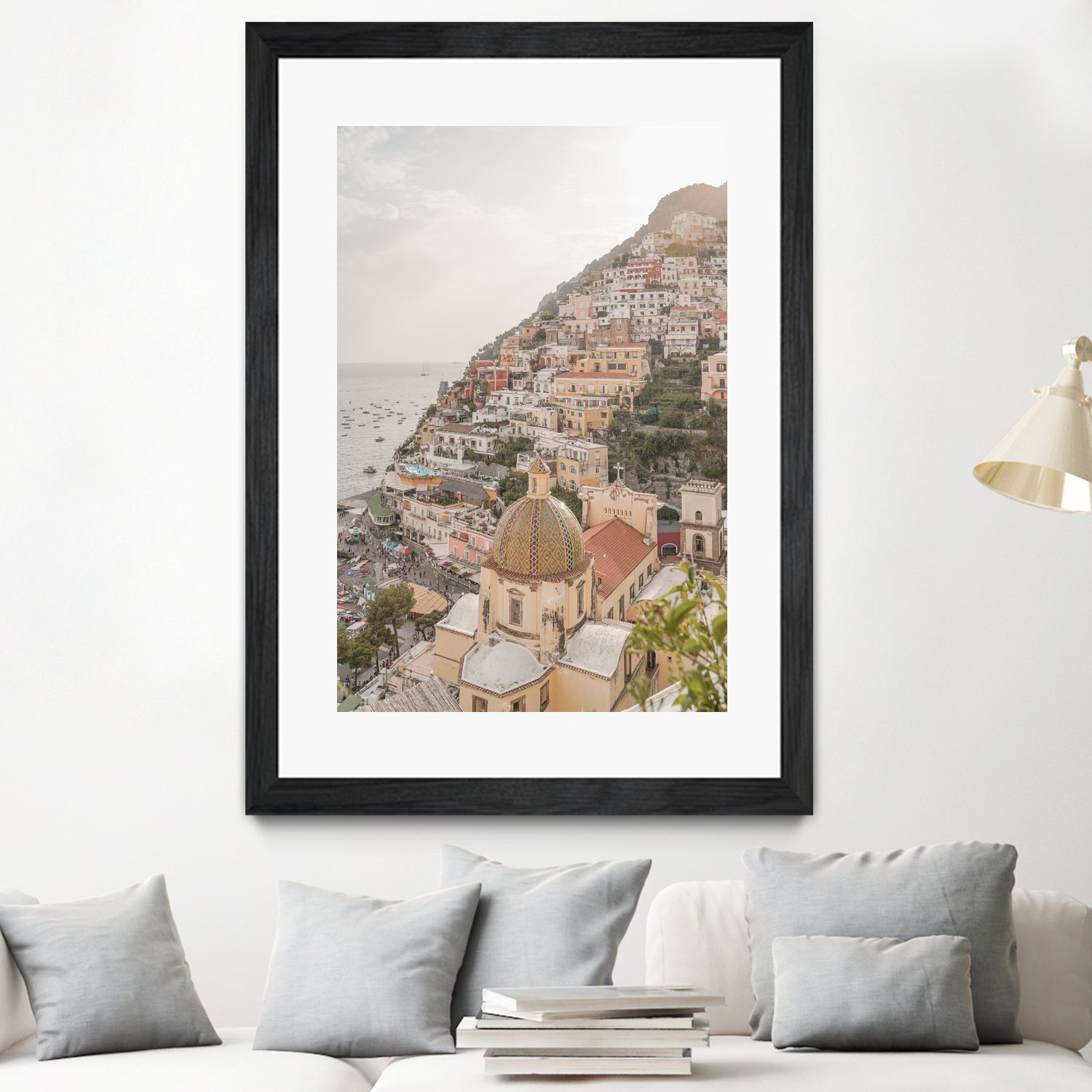 Positano Bliss by Henrike Schenk on GIANT ART - landscape positano