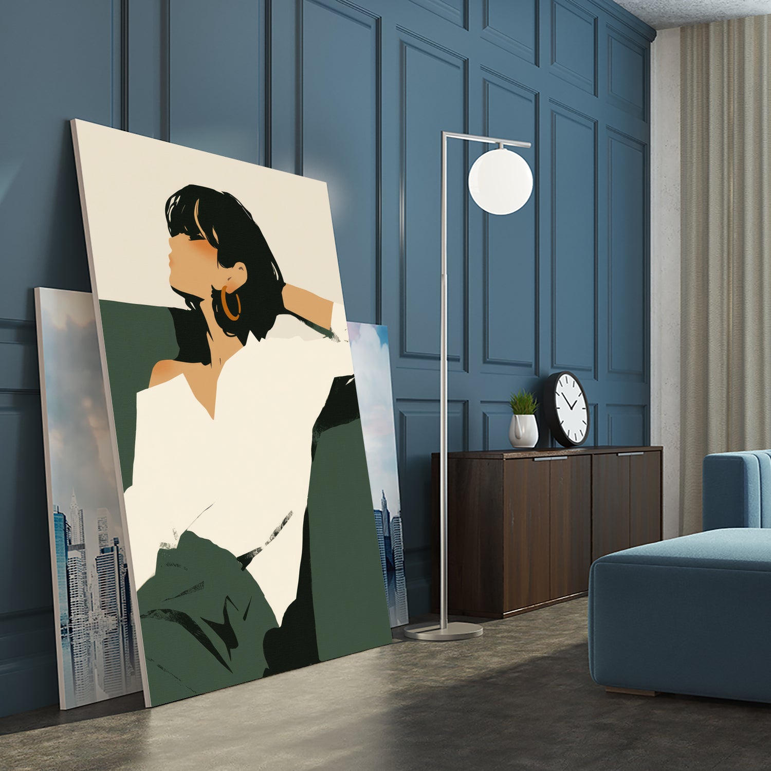 Relaxing woman by Treechild on GIANT ART -