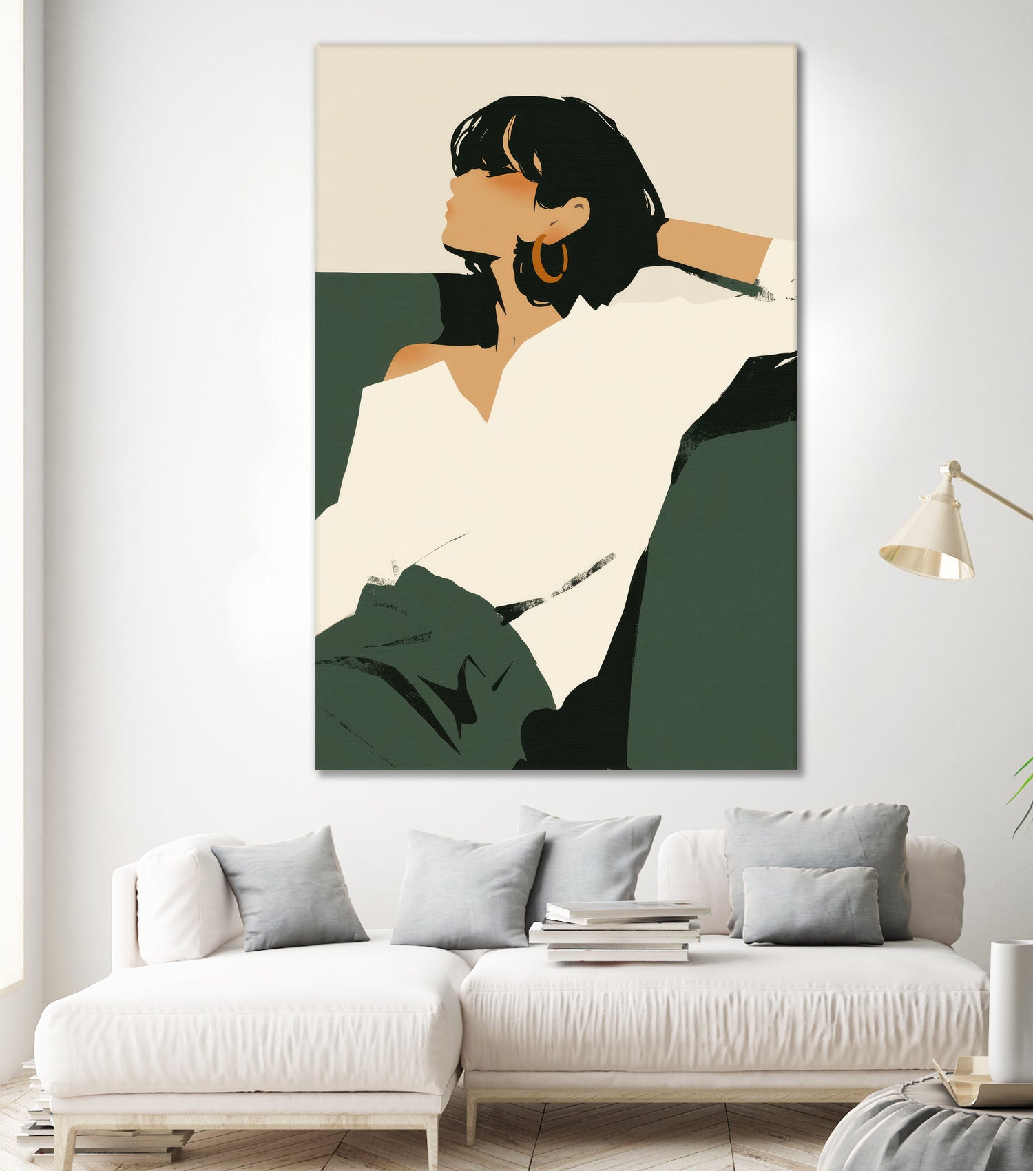 Relaxing woman by Treechild on GIANT ART -