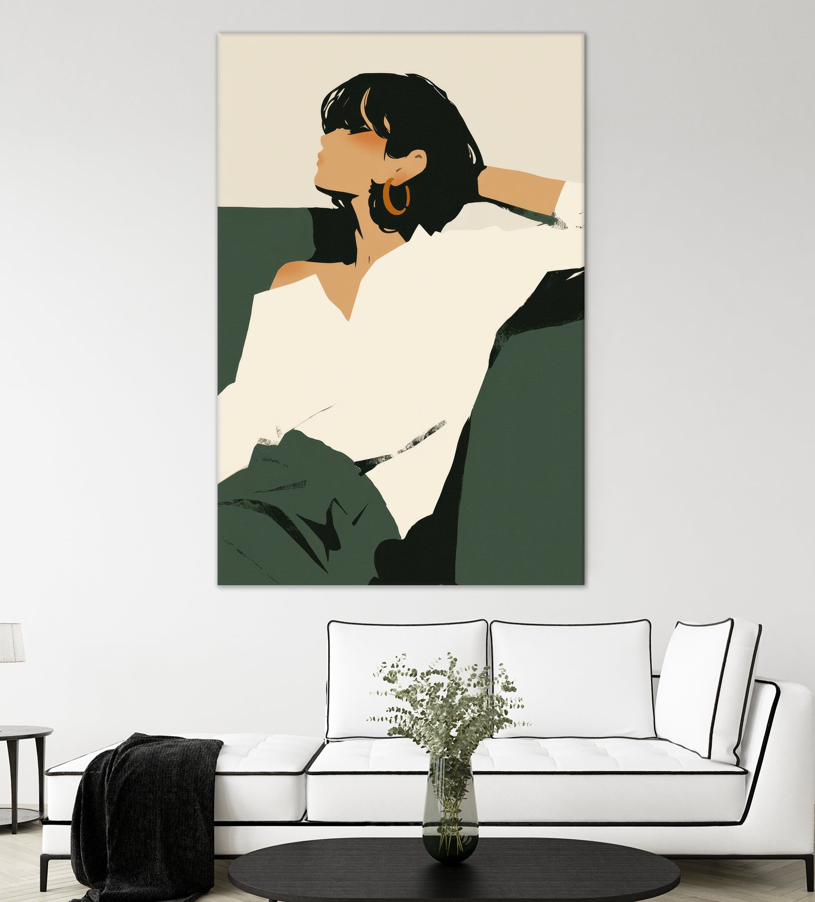 Relaxing woman by Treechild on GIANT ART -