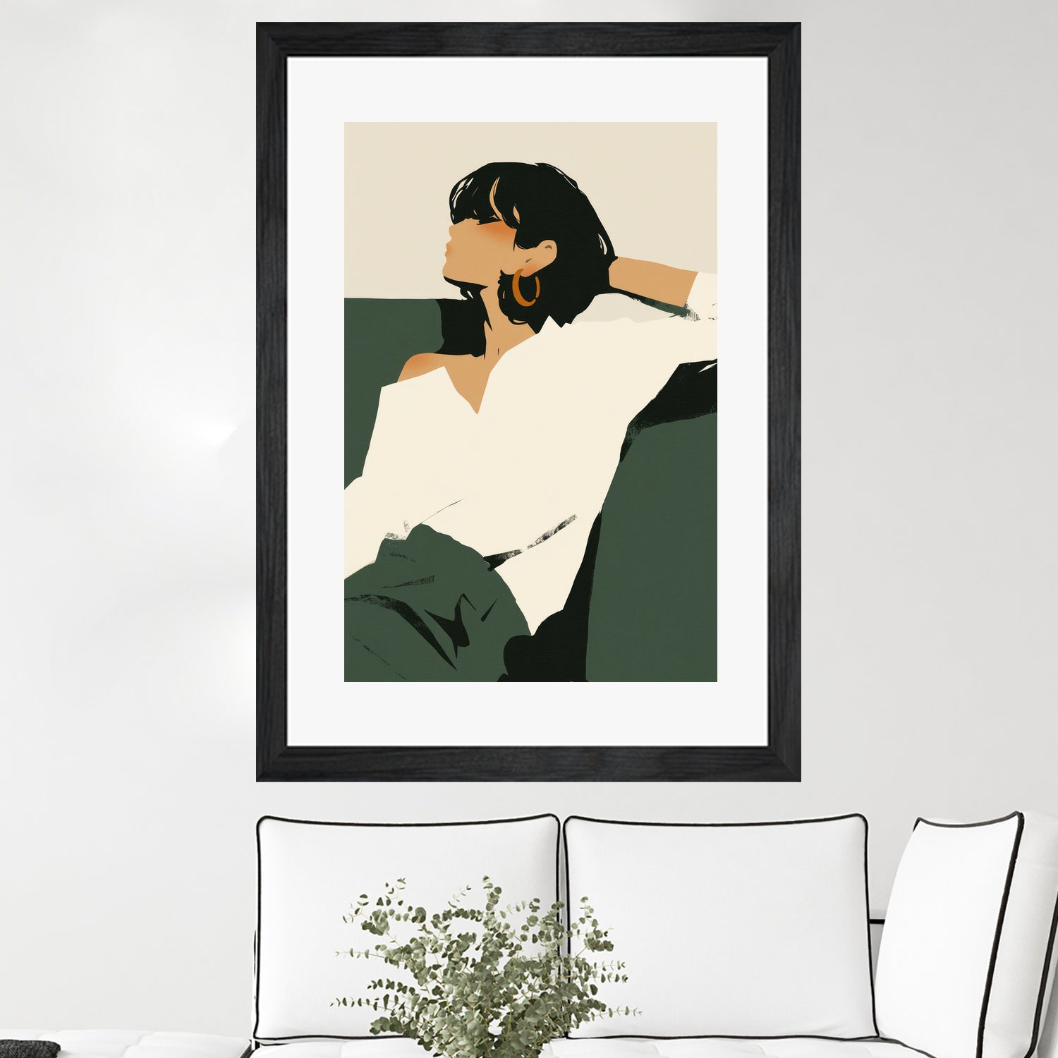 Relaxing woman by Treechild on GIANT ART -