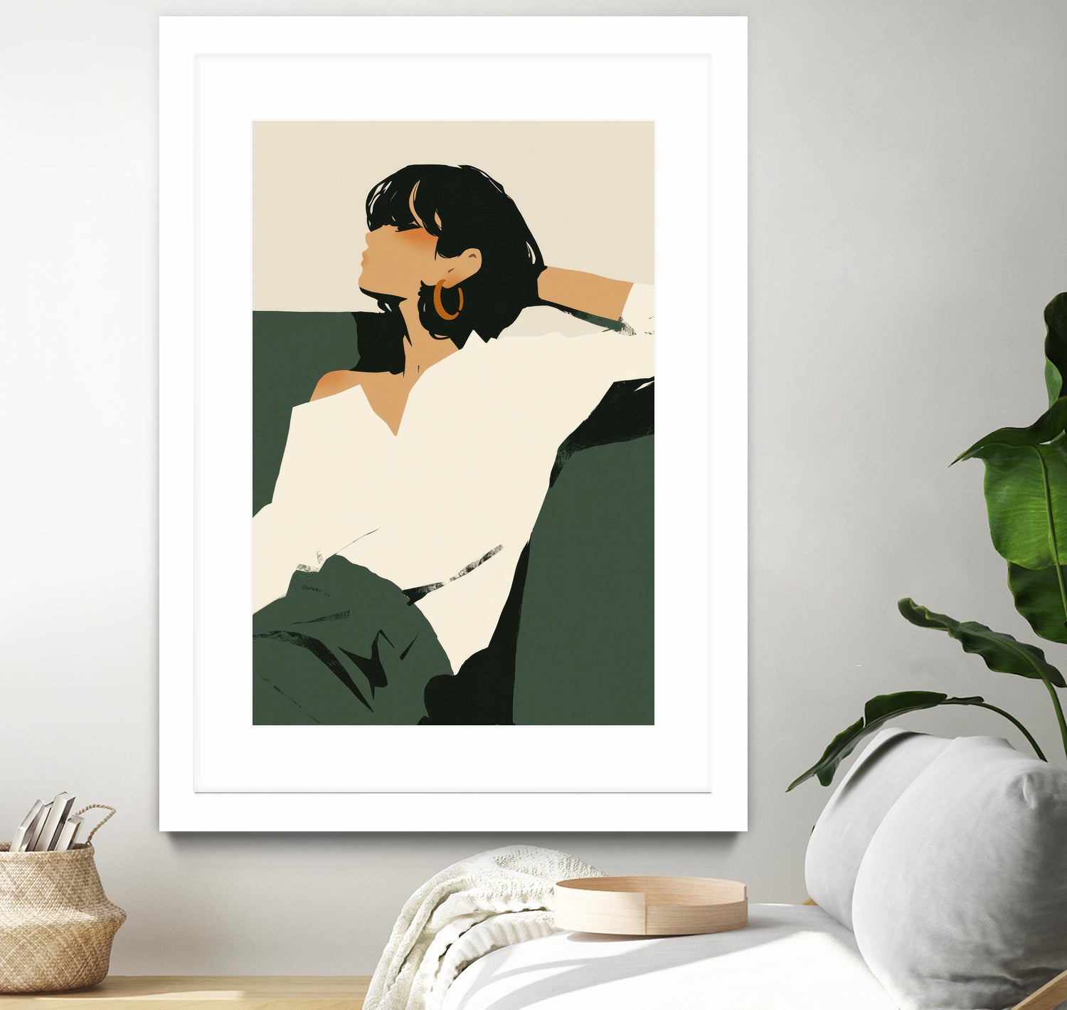Relaxing woman by Treechild on GIANT ART -