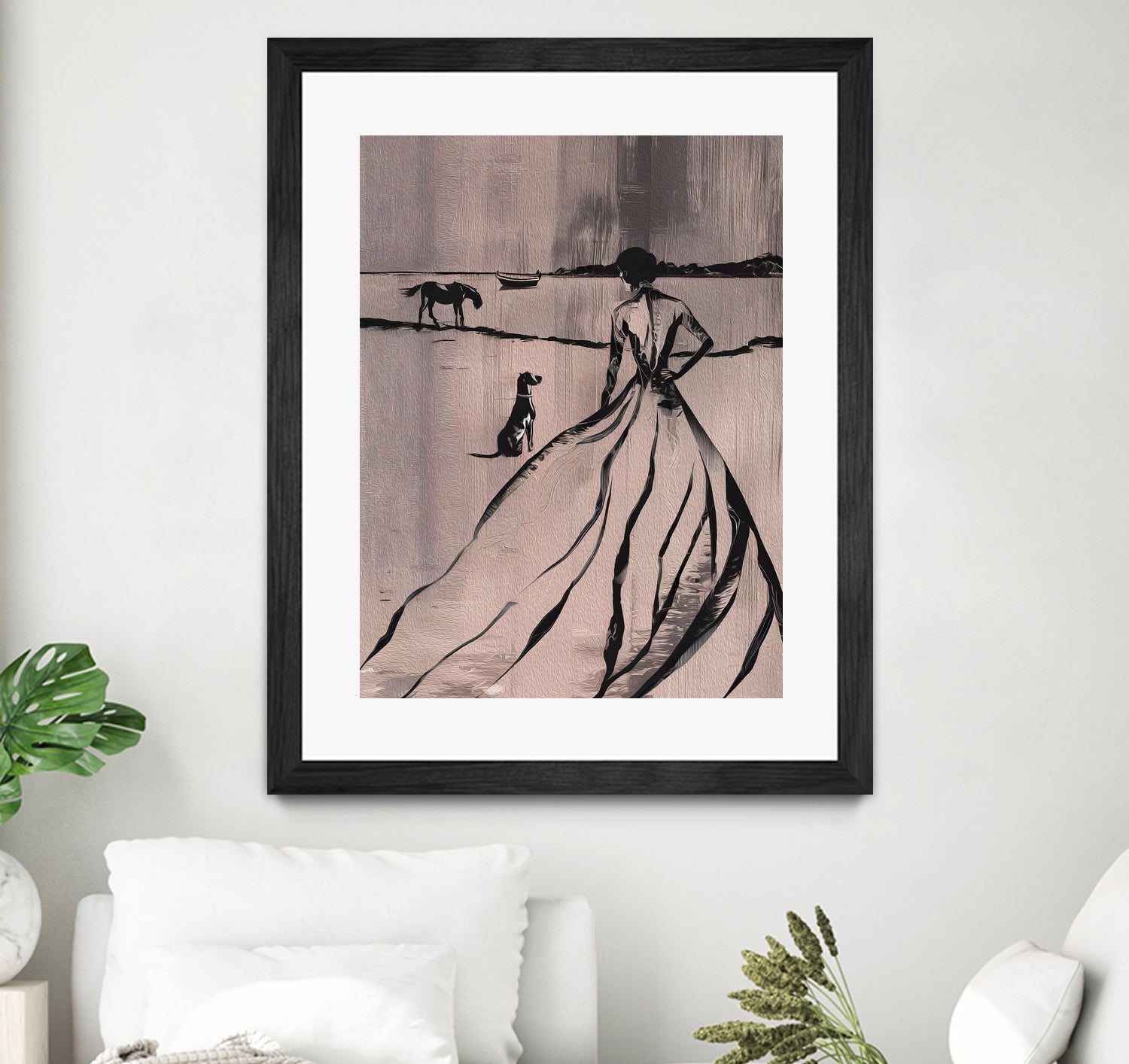 Woman By the Lake by Andreas Magnusson on GIANT ART - paintings drawing