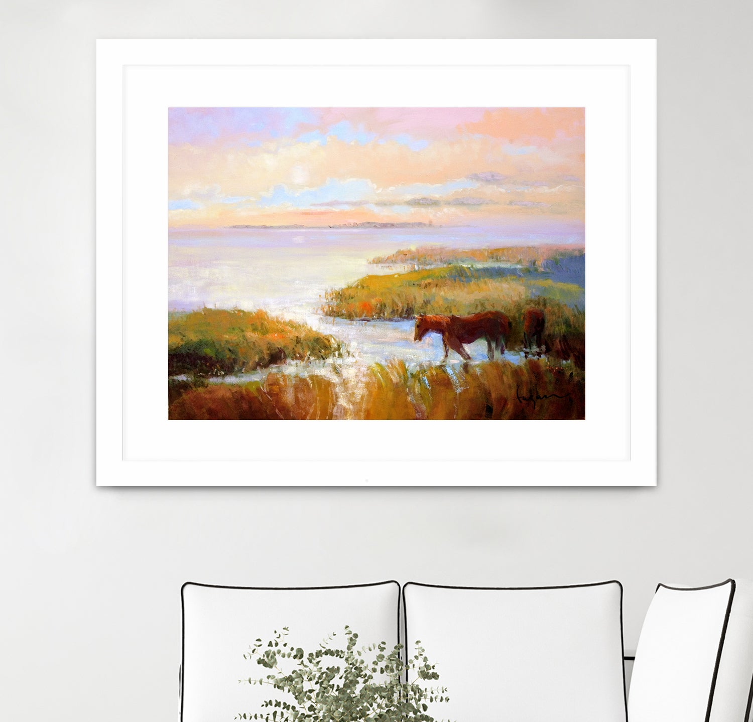 Serene Marshscape by Dorothy Fagan on GIANT ART - animal