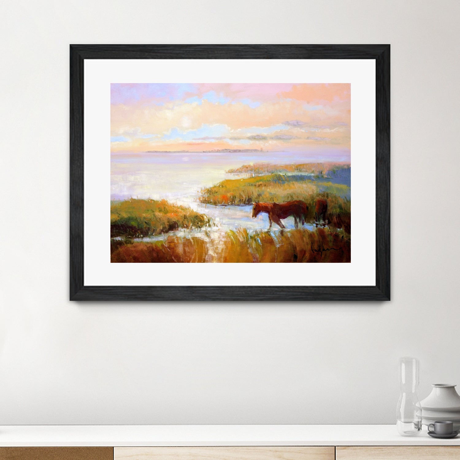 Serene Marshscape by Dorothy Fagan on GIANT ART - animal