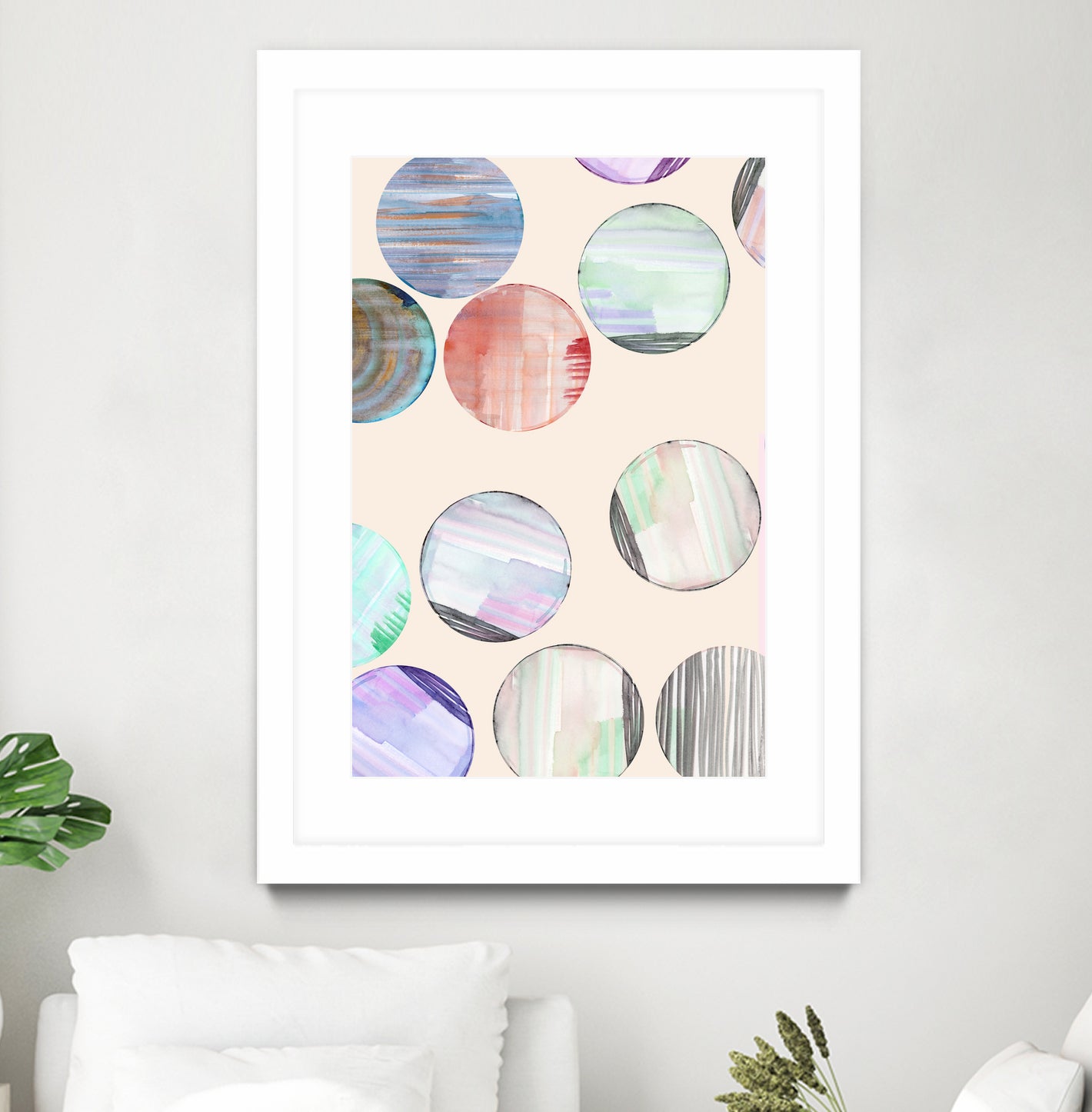 Protection Circles 1 by cartissi on GIANT ART - geometric circle