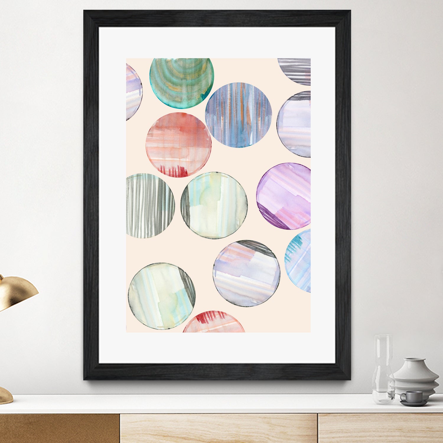 Protection Circles 2 by cartissi on GIANT ART - abstract circle