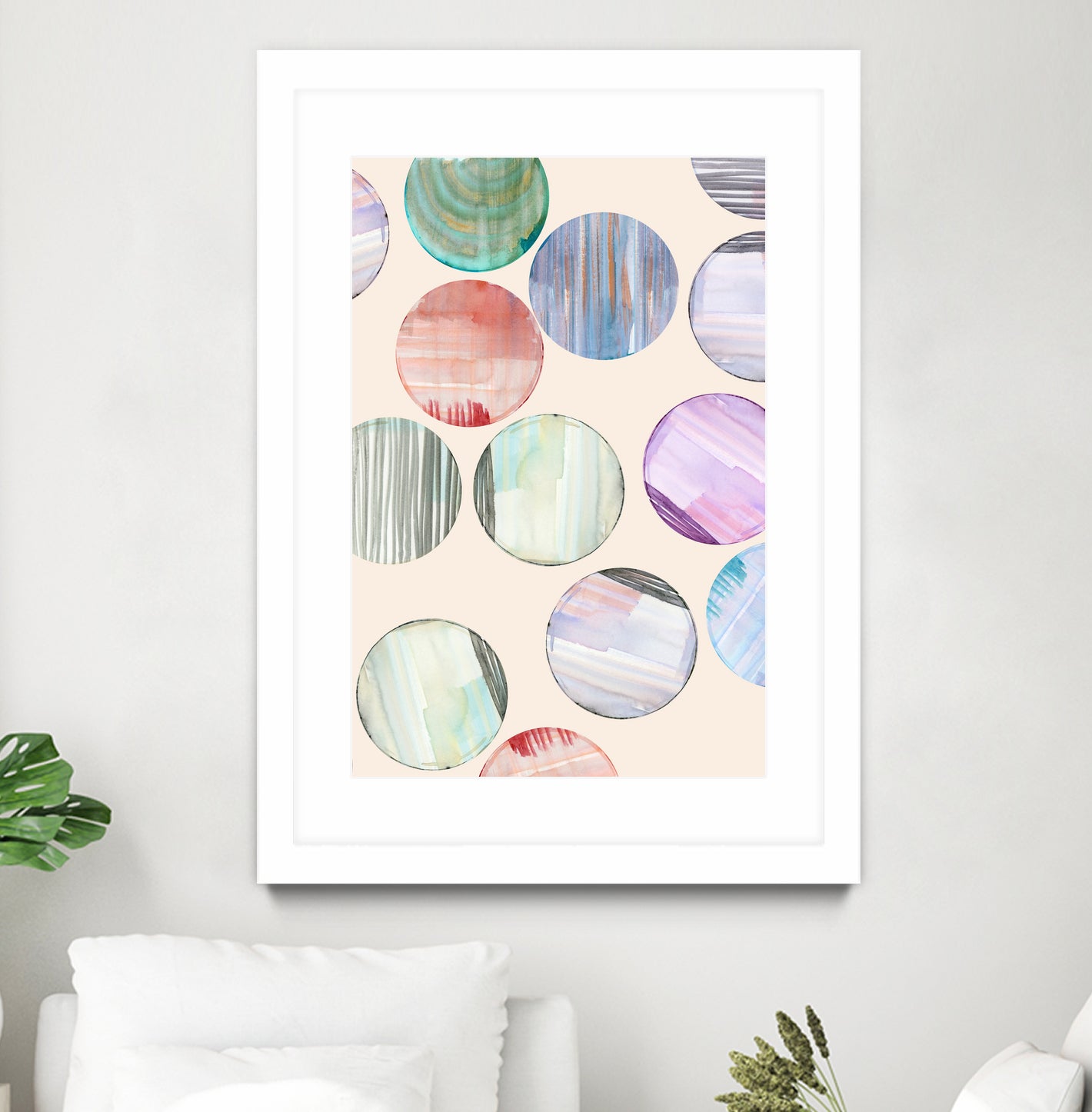 Protection Circles 2 by cartissi on GIANT ART - abstract circle