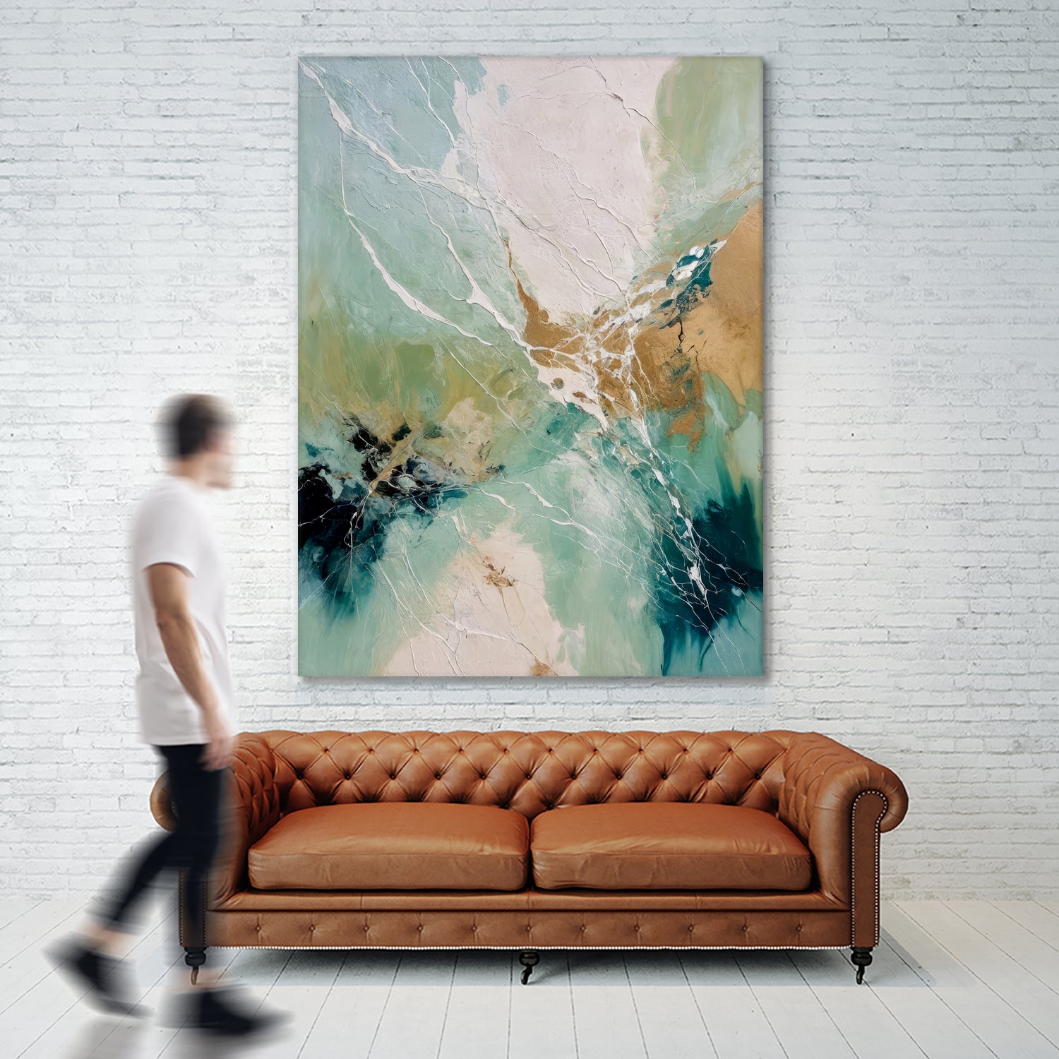 Ethereal Currents by Alpenglow Workshop on GIANT ART - abstract abstract art