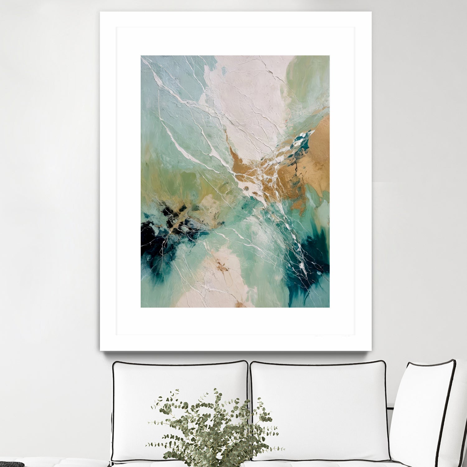 Ethereal Currents by Alpenglow Workshop on GIANT ART - abstract abstract art