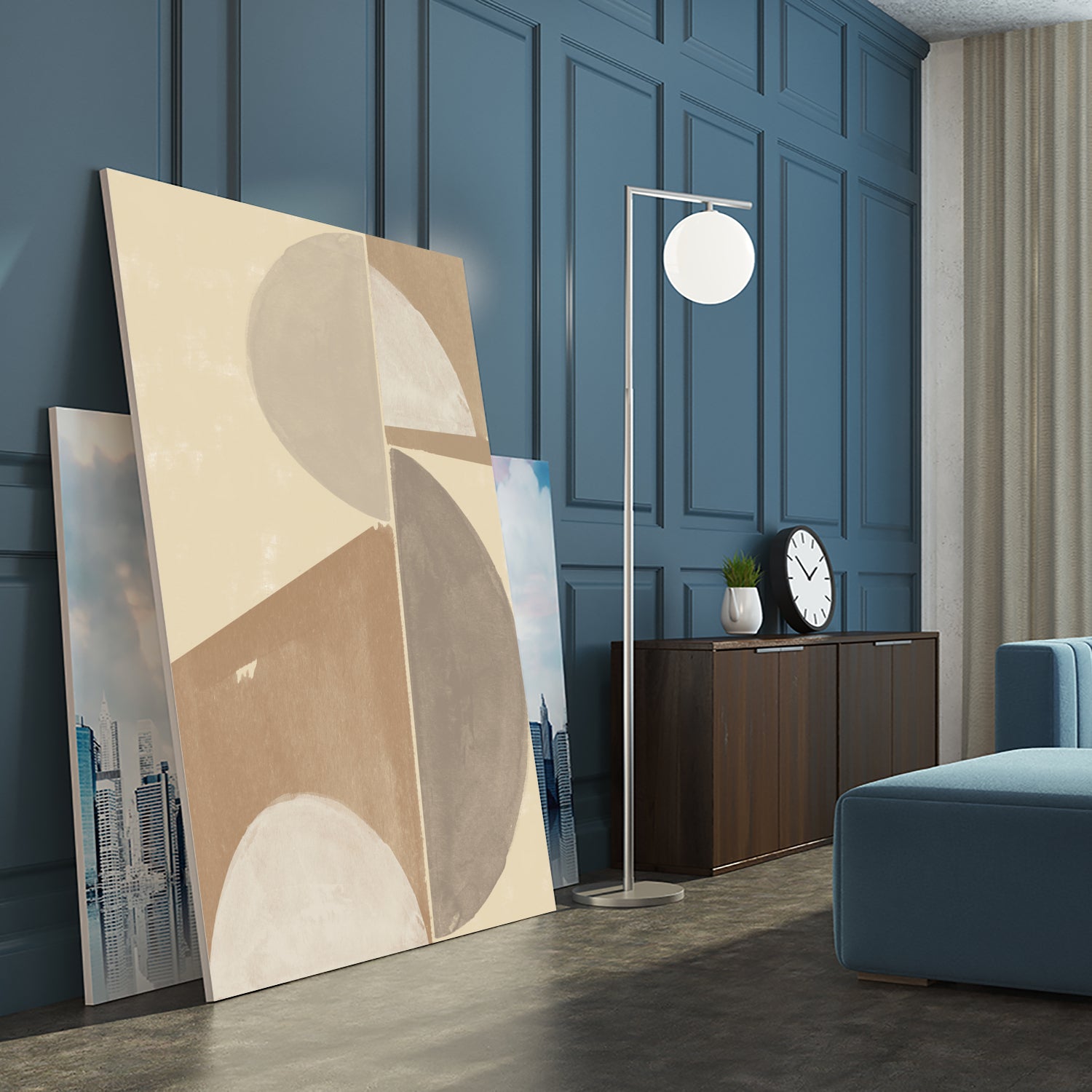 Geometric Harmony by THE MIUUS STUDIO on GIANT ART - 8268 illustration