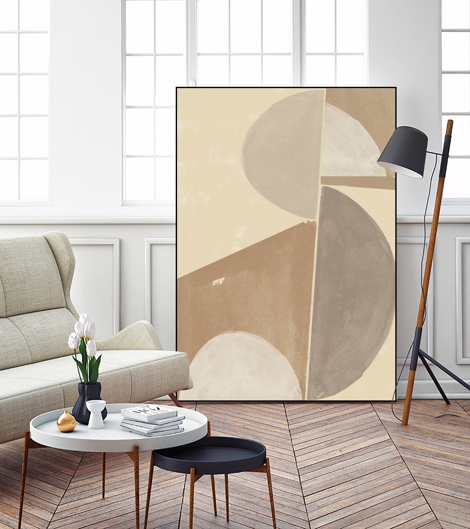 Geometric Harmony by THE MIUUS STUDIO on GIANT ART - 8268 illustration