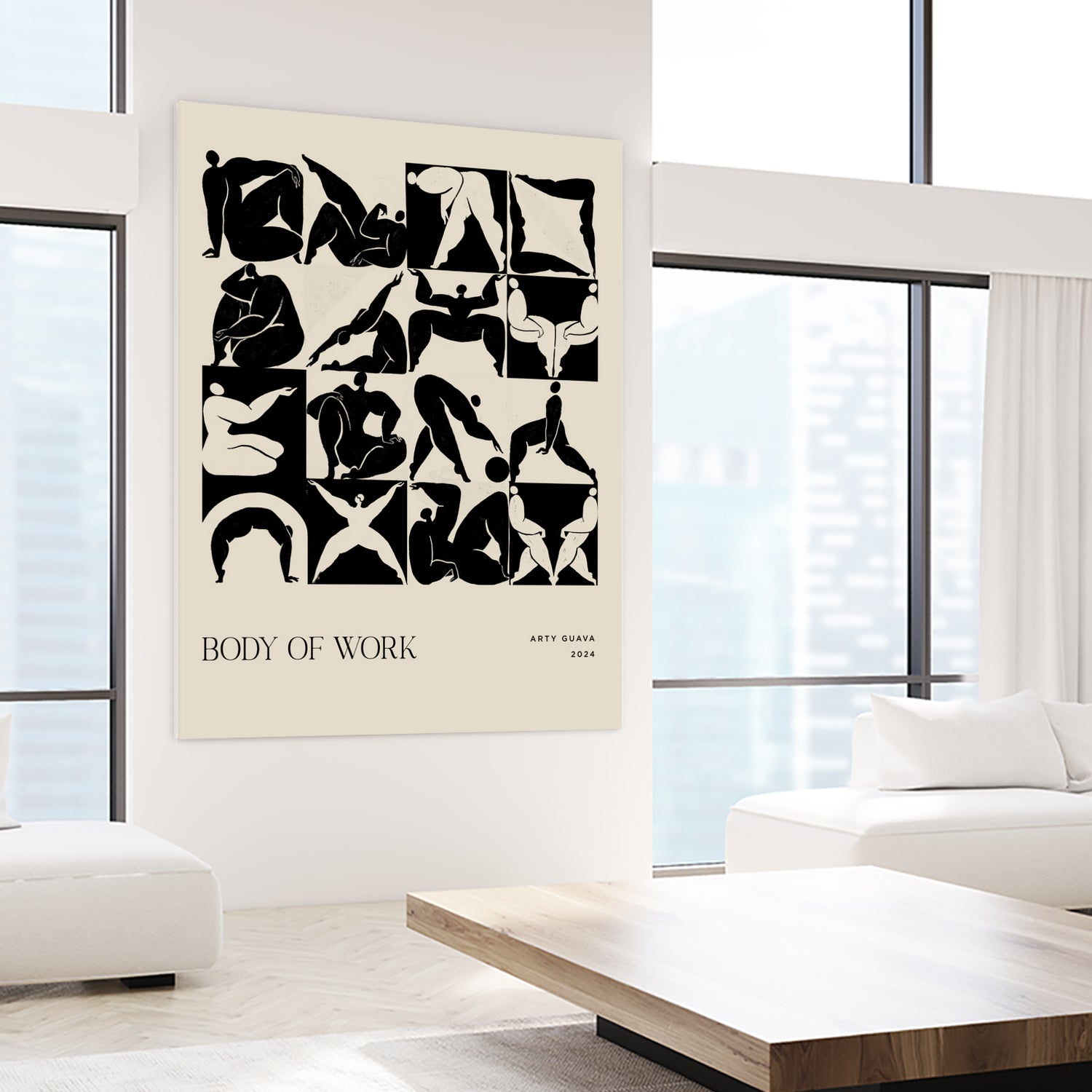 Body of Work (Noir) by Arty Guava on GIANT ART - 9600 illustration