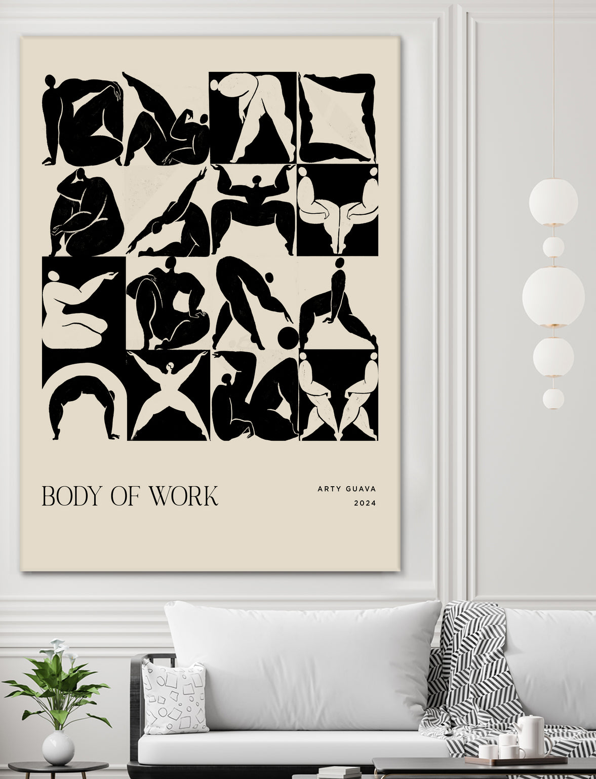 Body of Work (Noir) by Arty Guava on GIANT ART - 9600 illustration