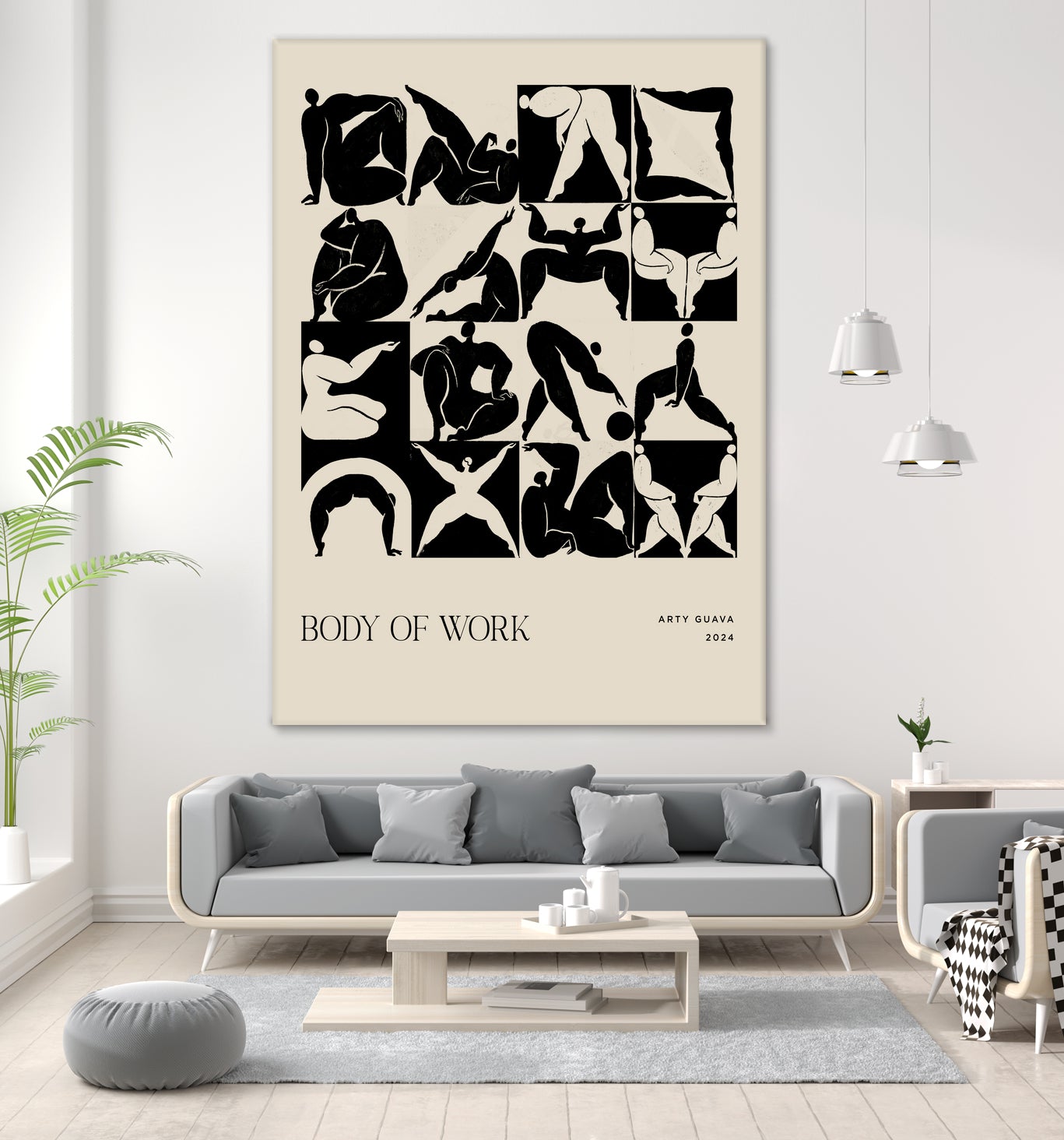 Body of Work (Noir) by Arty Guava on GIANT ART - 9600 illustration