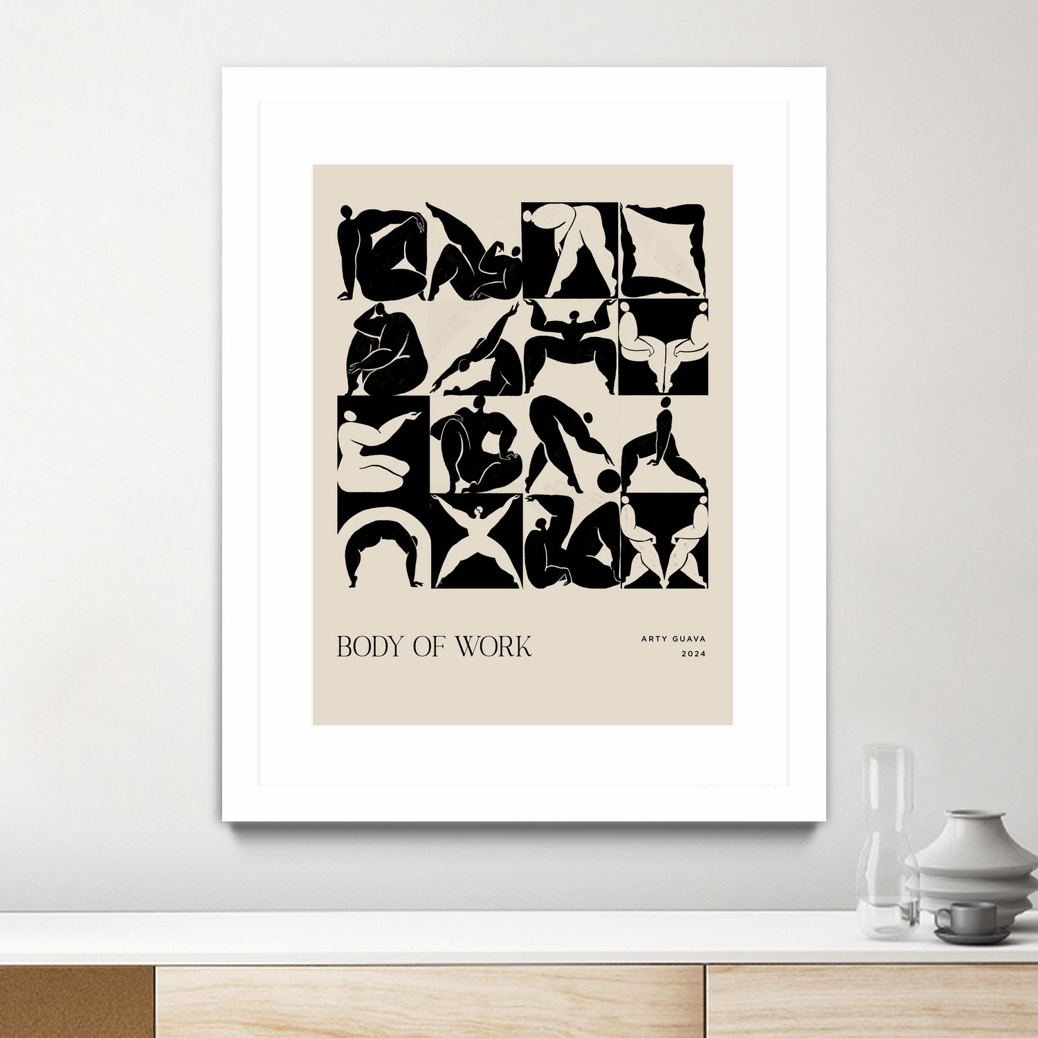 Body of Work (Noir) by Arty Guava on GIANT ART - 9600 illustration