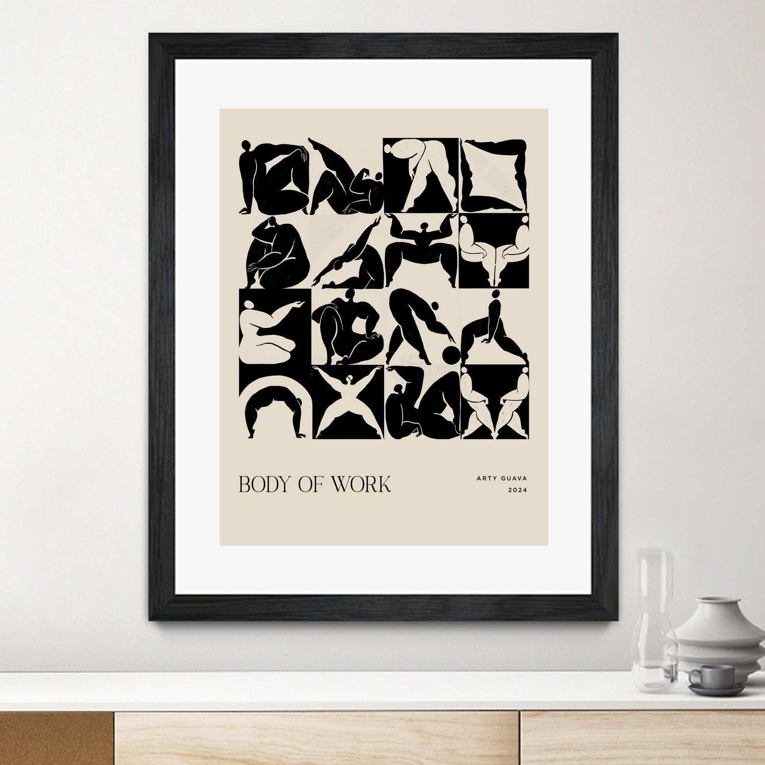 Body of Work (Noir) by Arty Guava on GIANT ART - 9600 illustration