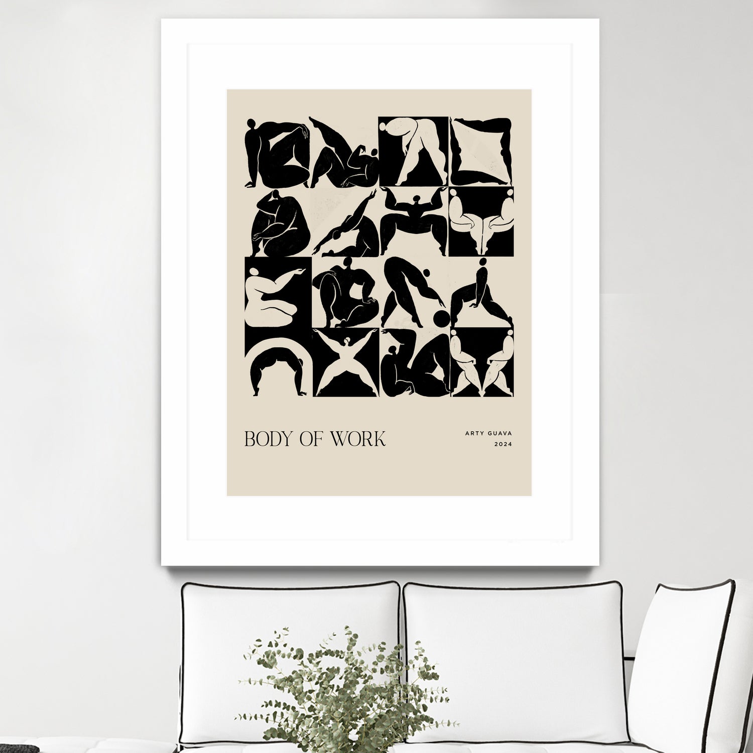 Body of Work (Noir) by Arty Guava on GIANT ART - 9600 illustration