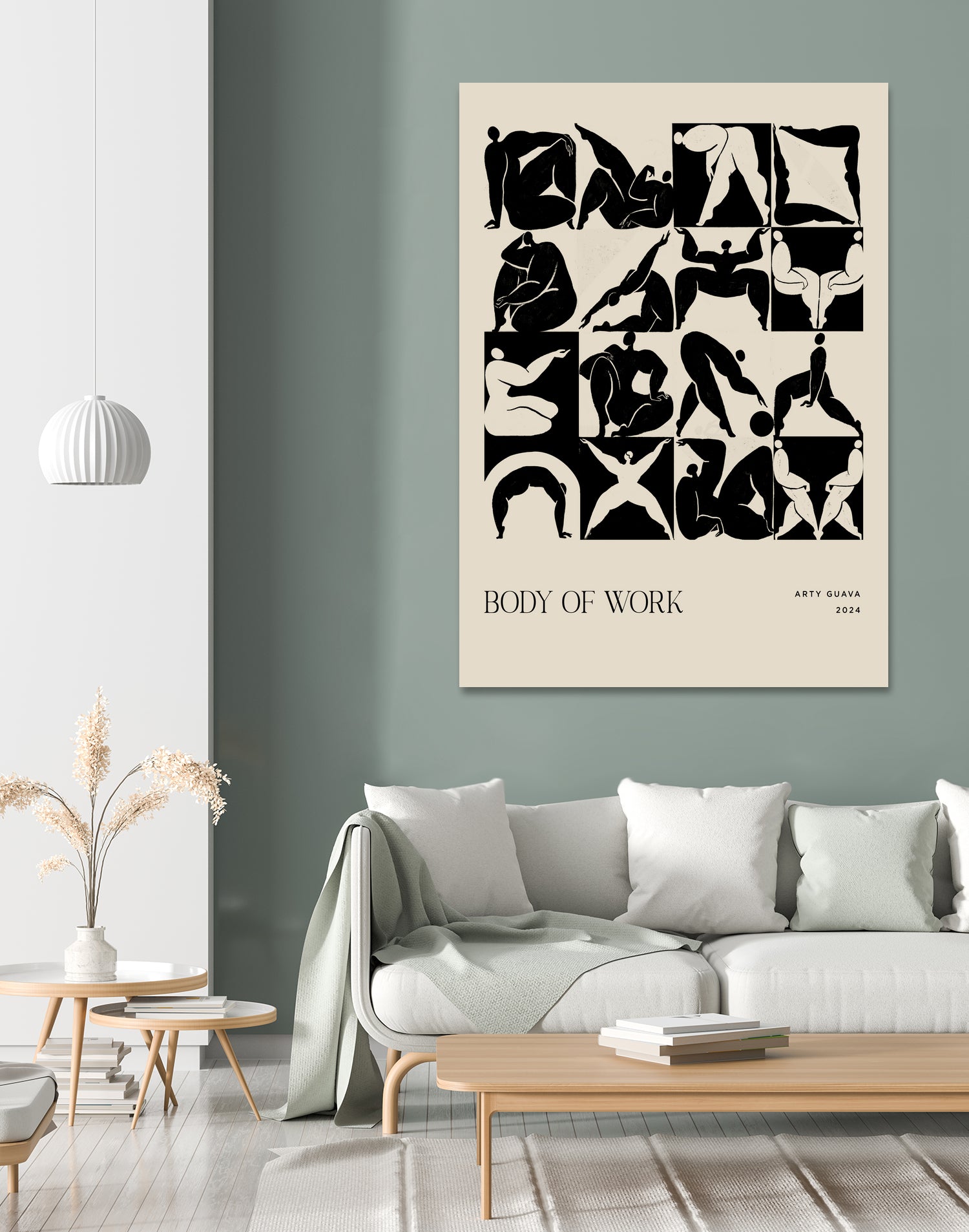 Body of Work (Noir) by Arty Guava on GIANT ART - 9600 illustration