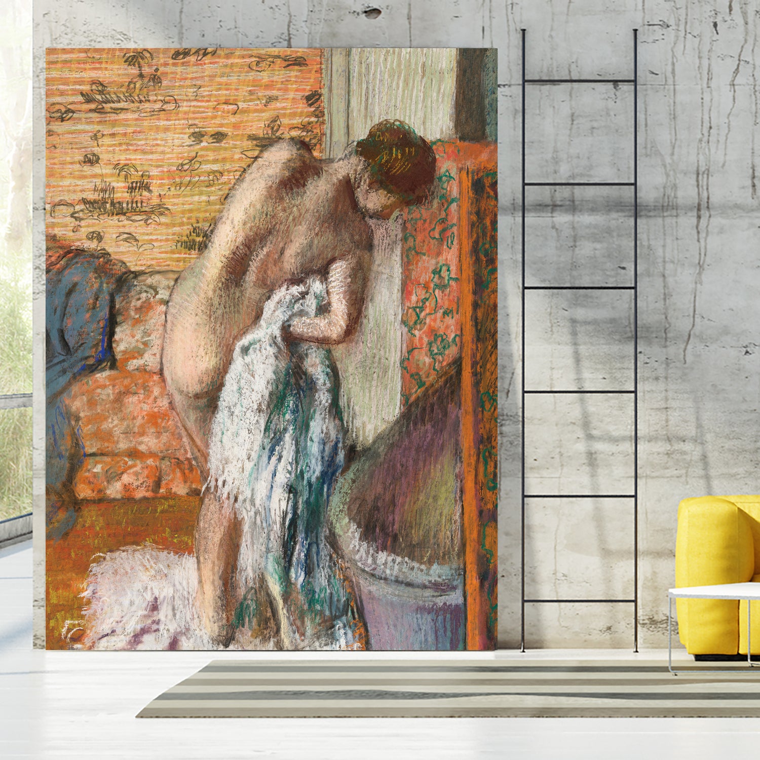 Naked Lady by Edgar Degas on GIANT ART - 5906 illustration