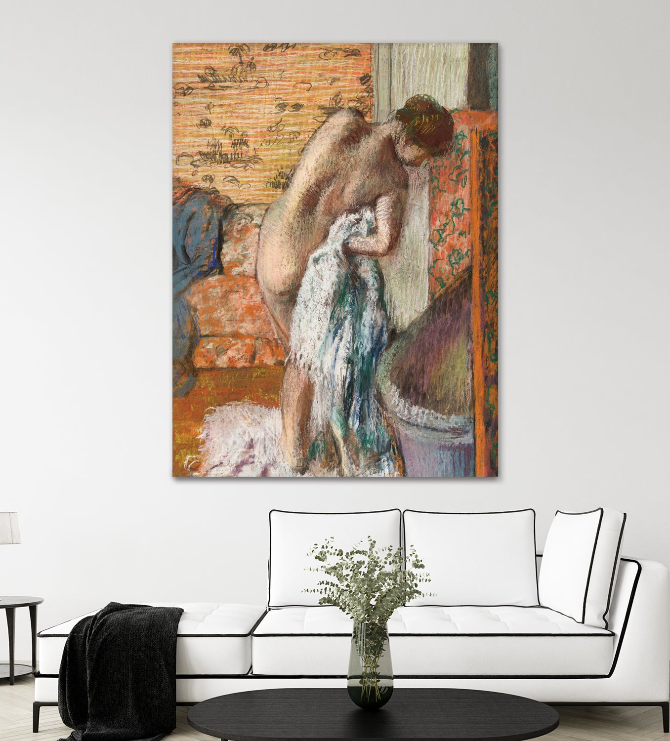 Naked Lady by Edgar Degas on GIANT ART - 5906 illustration