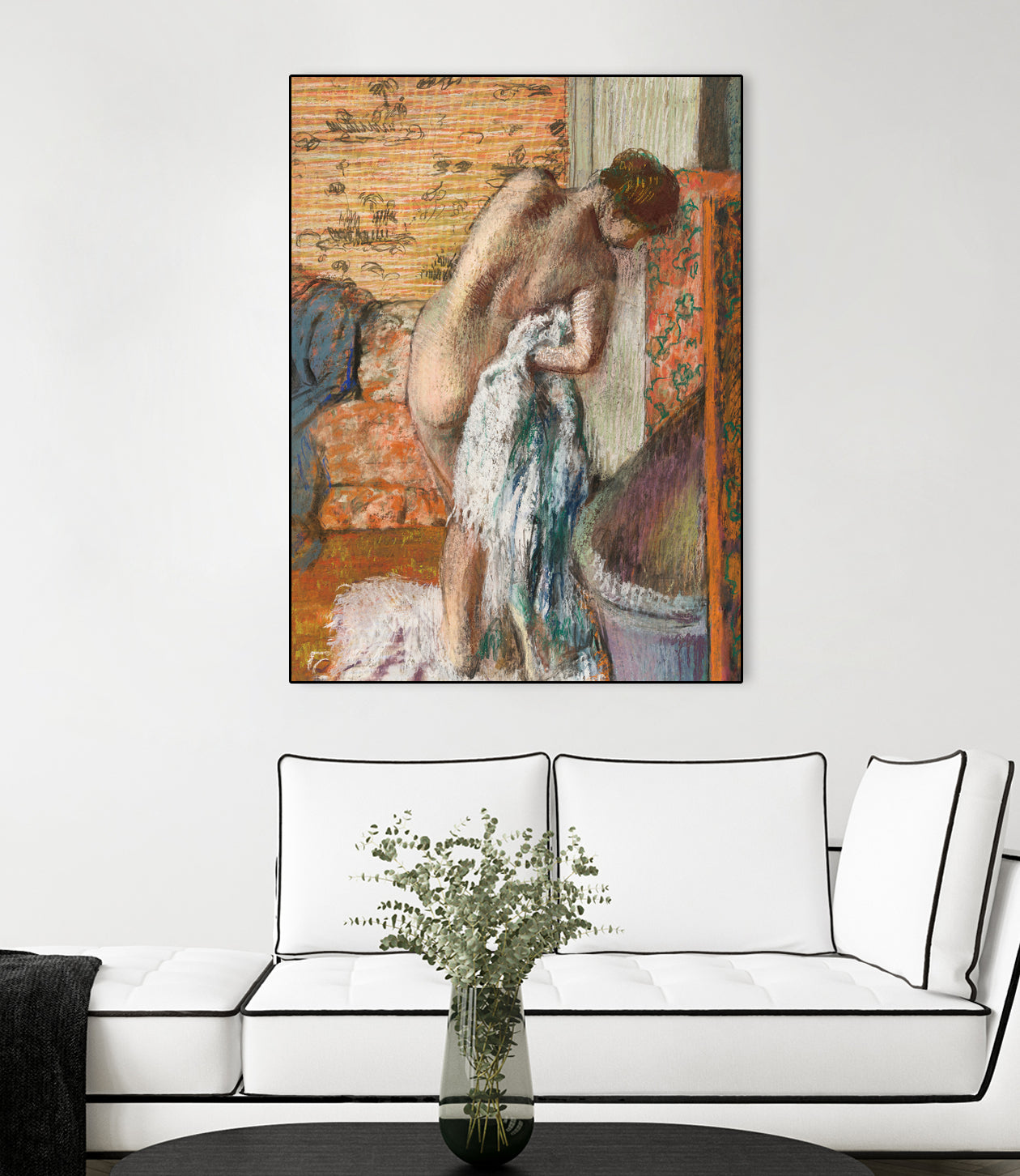 Naked Lady by Edgar Degas on GIANT ART - 5906 illustration