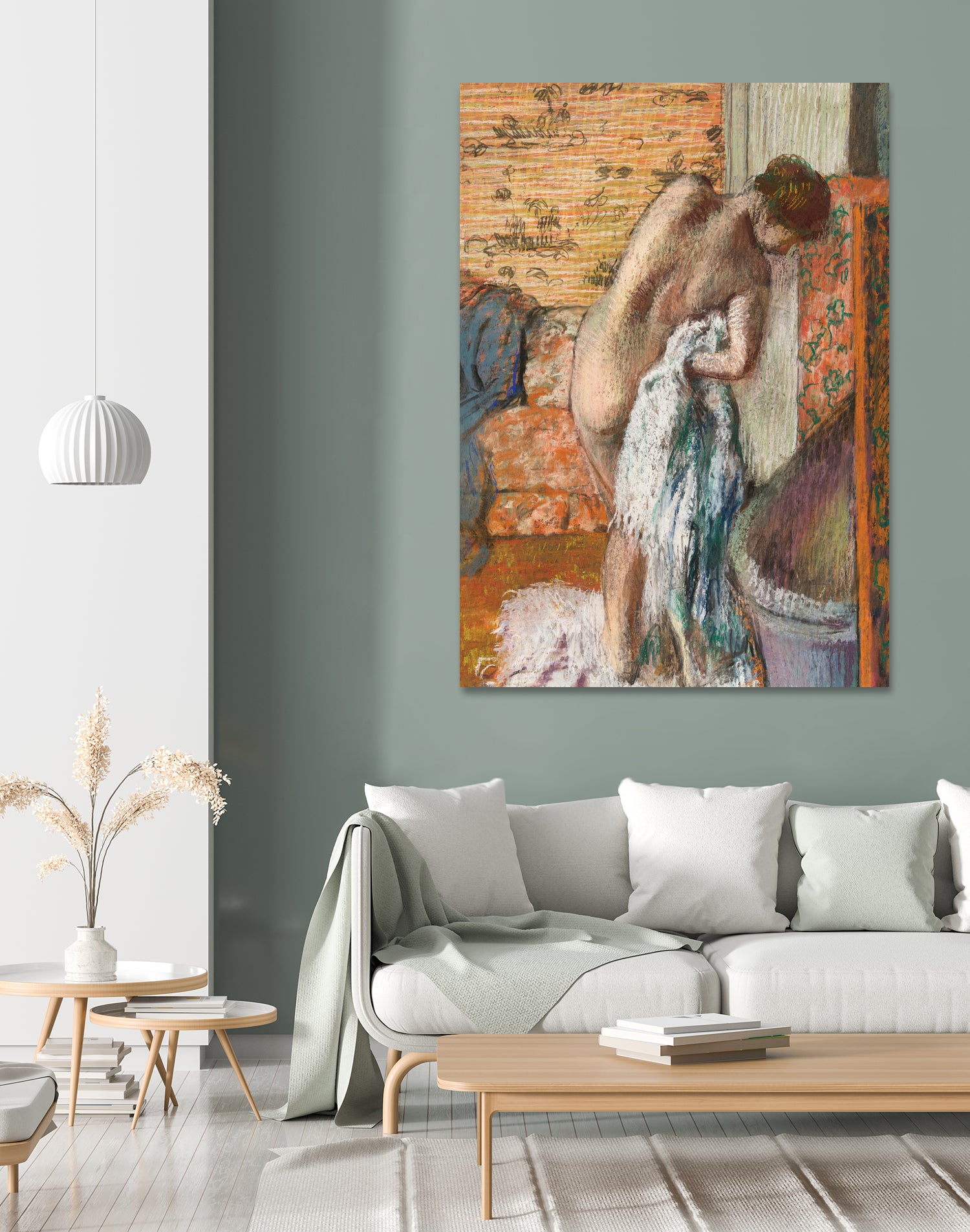 Naked Lady by Edgar Degas on GIANT ART - 5906 illustration