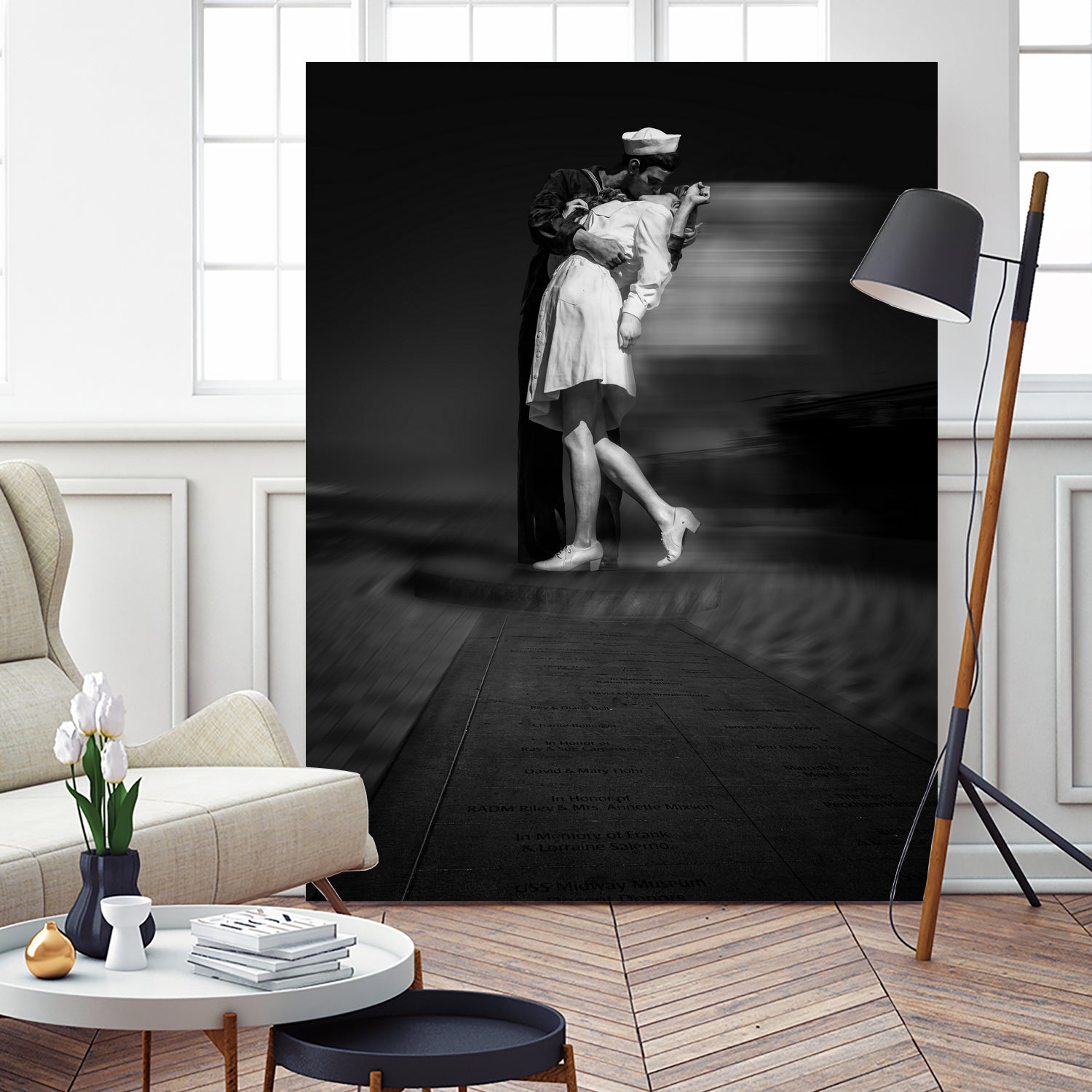 Kissing the War Goodbye by Frank W on GIANT ART - photography