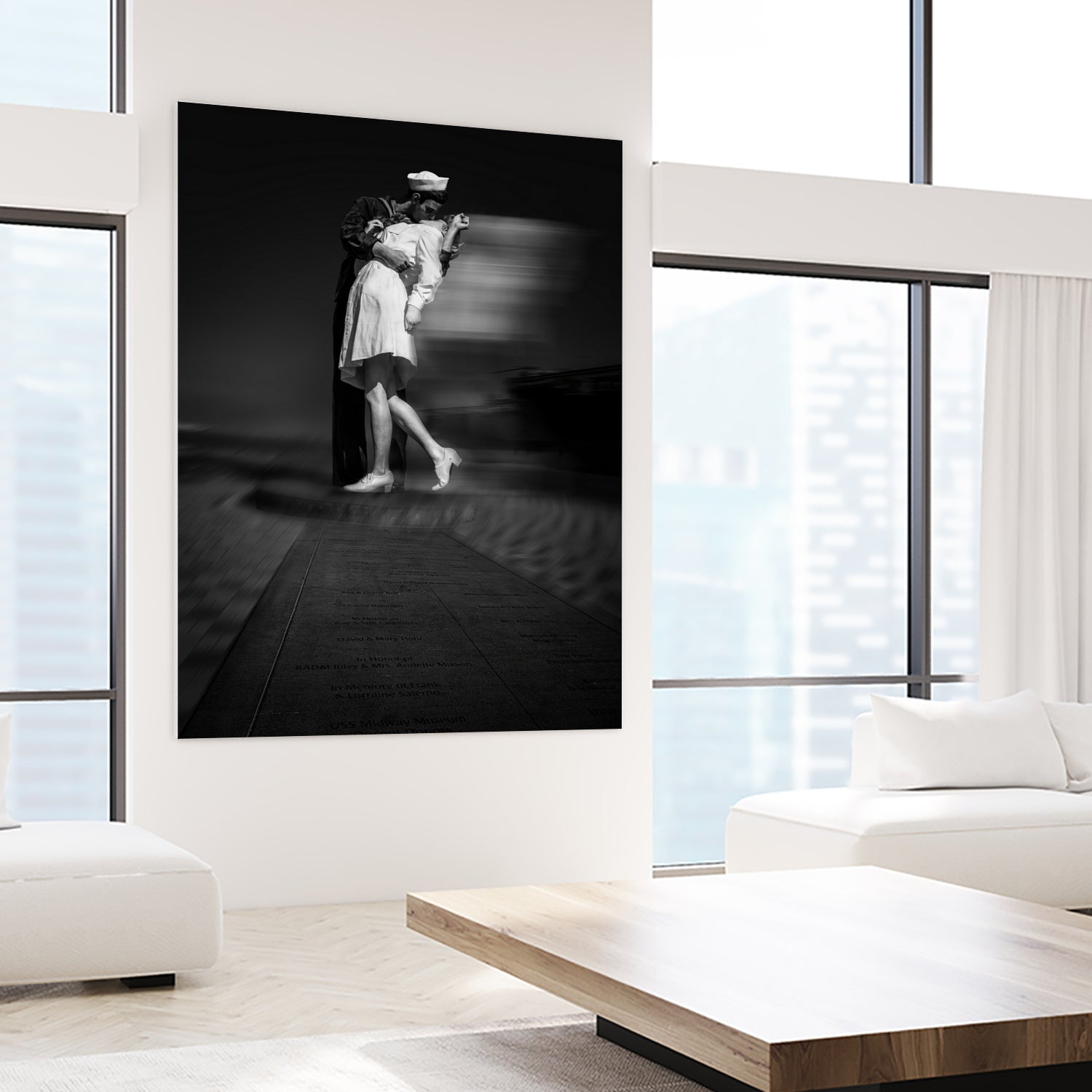 Kissing the War Goodbye by Frank W on GIANT ART - photography