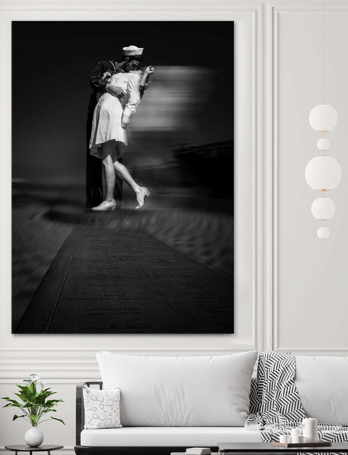 Kissing the War Goodbye by Frank W on GIANT ART - photography
