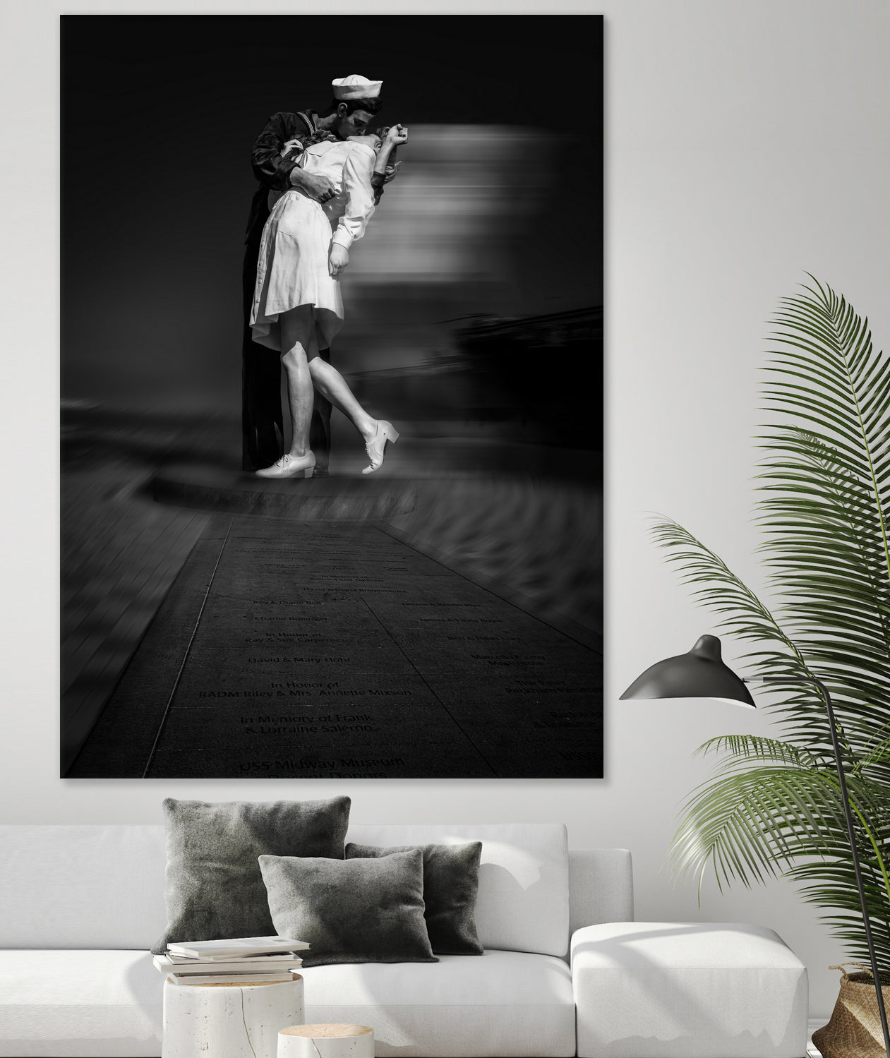 Kissing the War Goodbye by Frank W on GIANT ART - photography