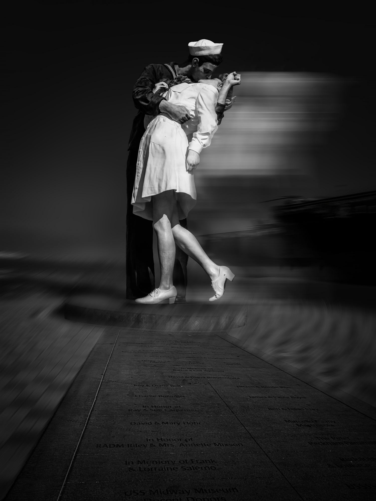 Kissing the War Goodbye by Frank W on GIANT ART - photography