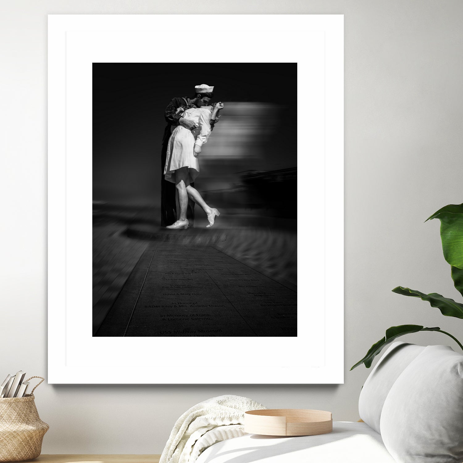 Kissing the War Goodbye by Frank W on GIANT ART - photography