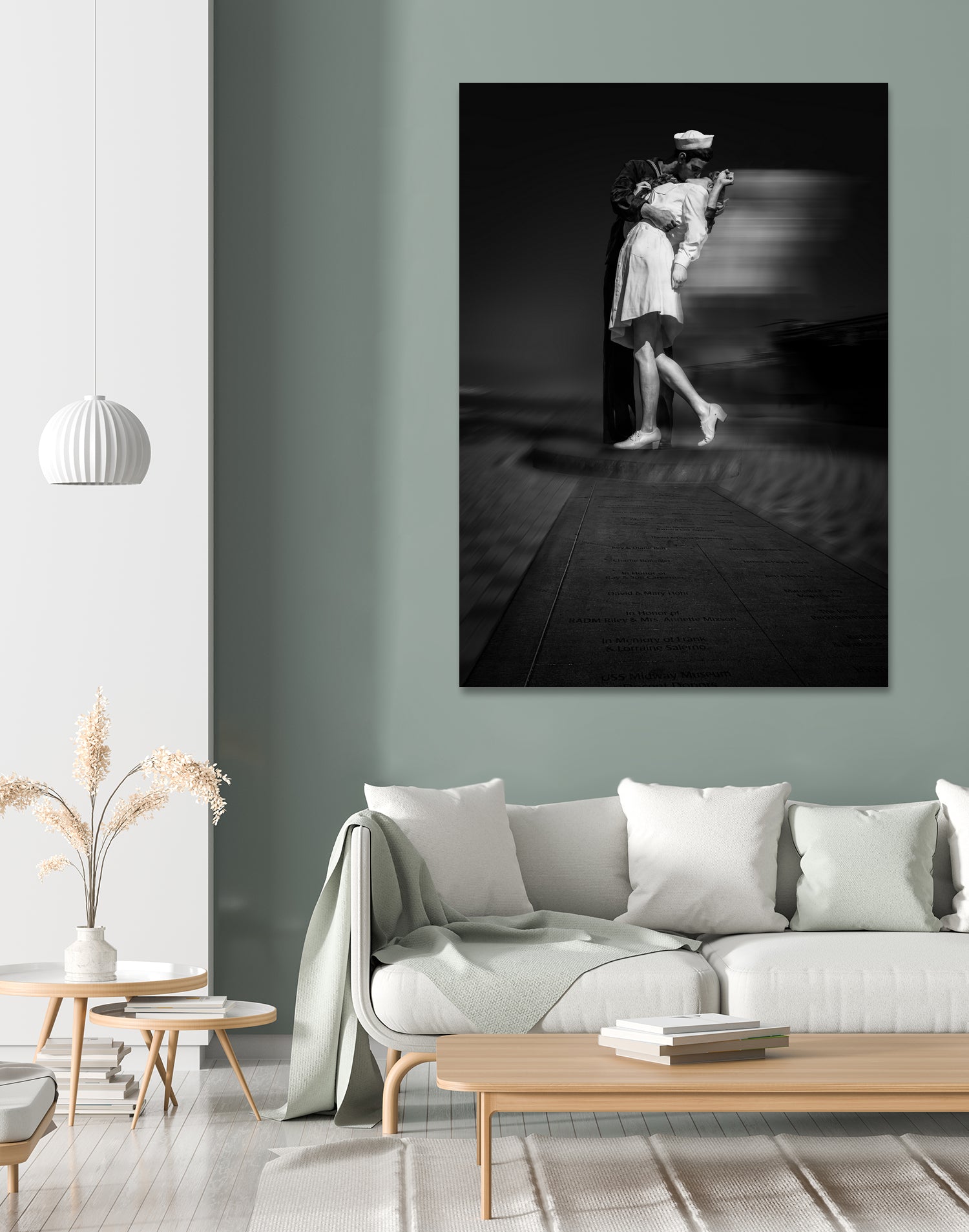 Kissing the War Goodbye by Frank W on GIANT ART - photography