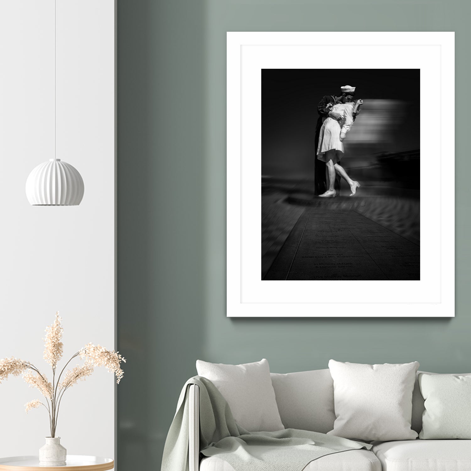 Kissing the War Goodbye by Frank W on GIANT ART - photography