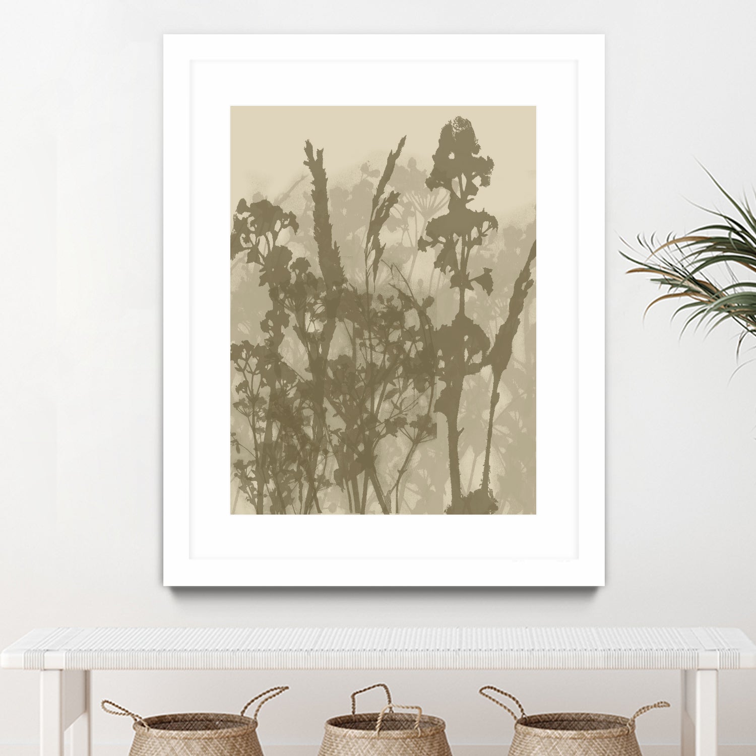 Misty Meadow. Abstract Botanical Art No.10 by Dina Dankers on GIANT ART - 5000 illustration