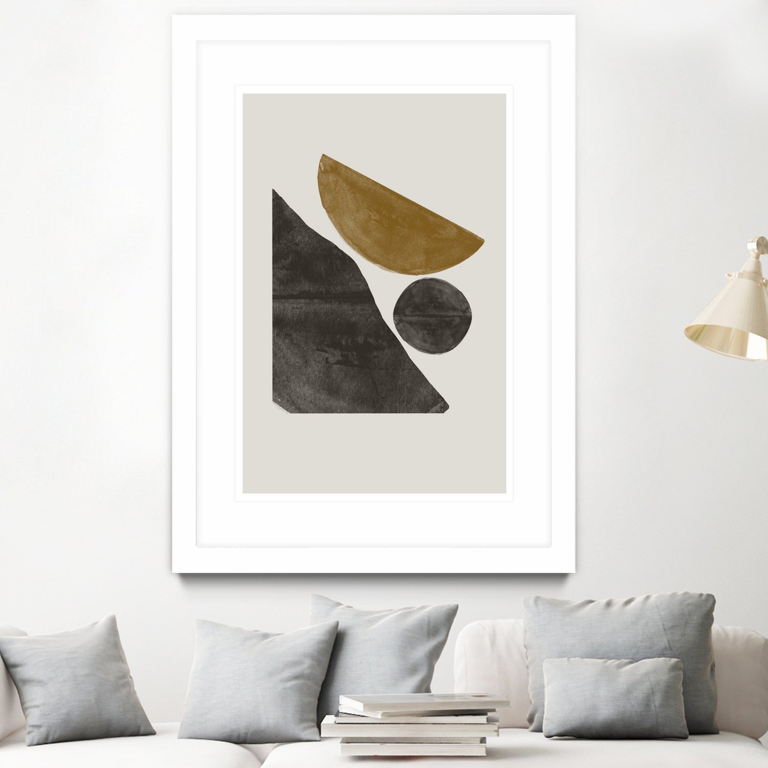 Shapes in Harmony by THE MIUUS STUDIO on GIANT ART - illustration abstract art print