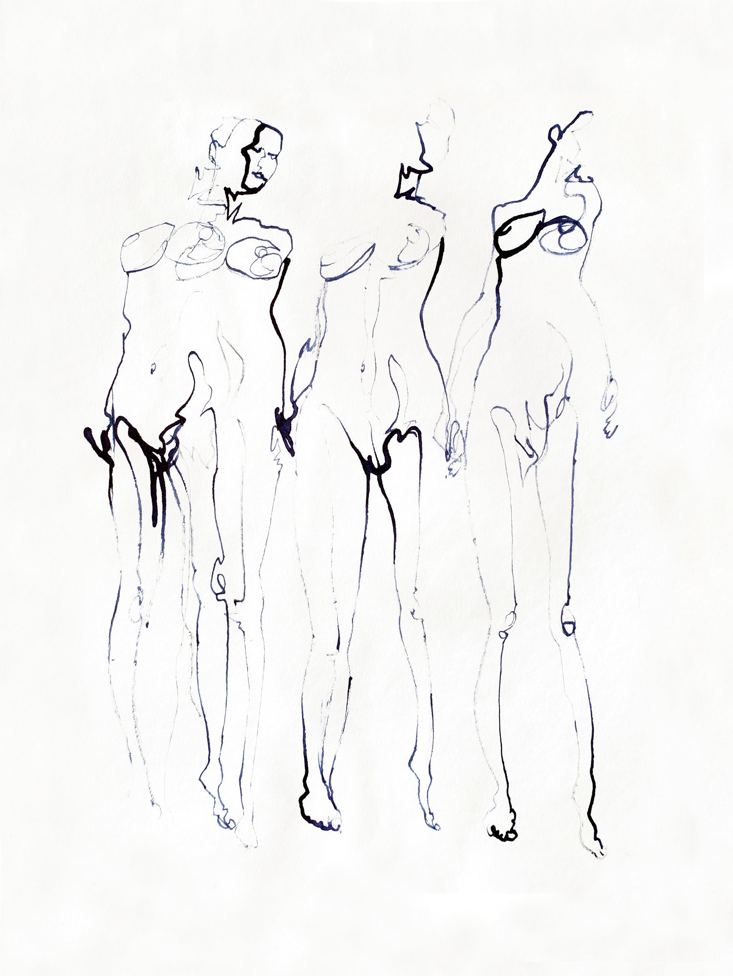 Figure Study 00 by Joshua Hoskins on GIANT ART - line art line art