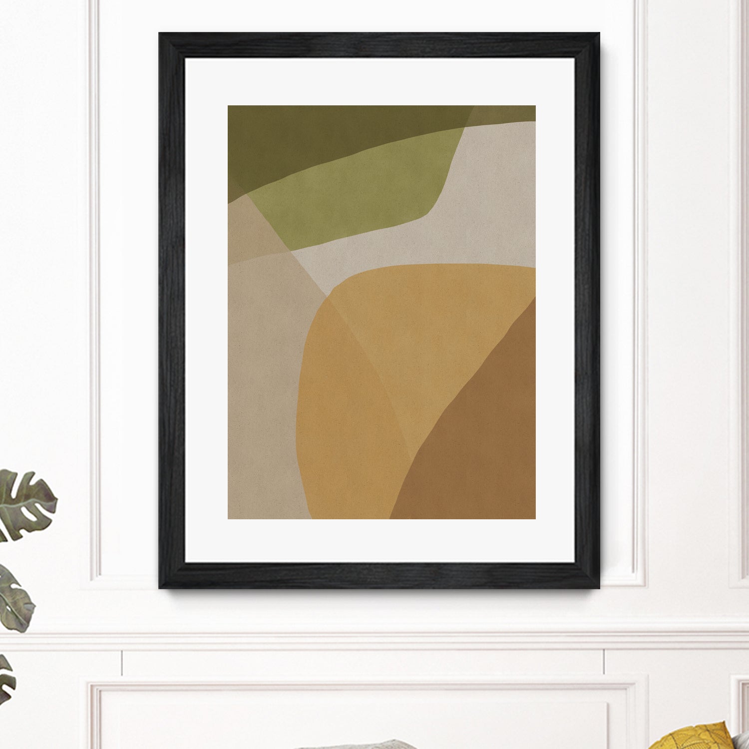 Echoe by Dan Hobday on GIANT ART - abstract beige