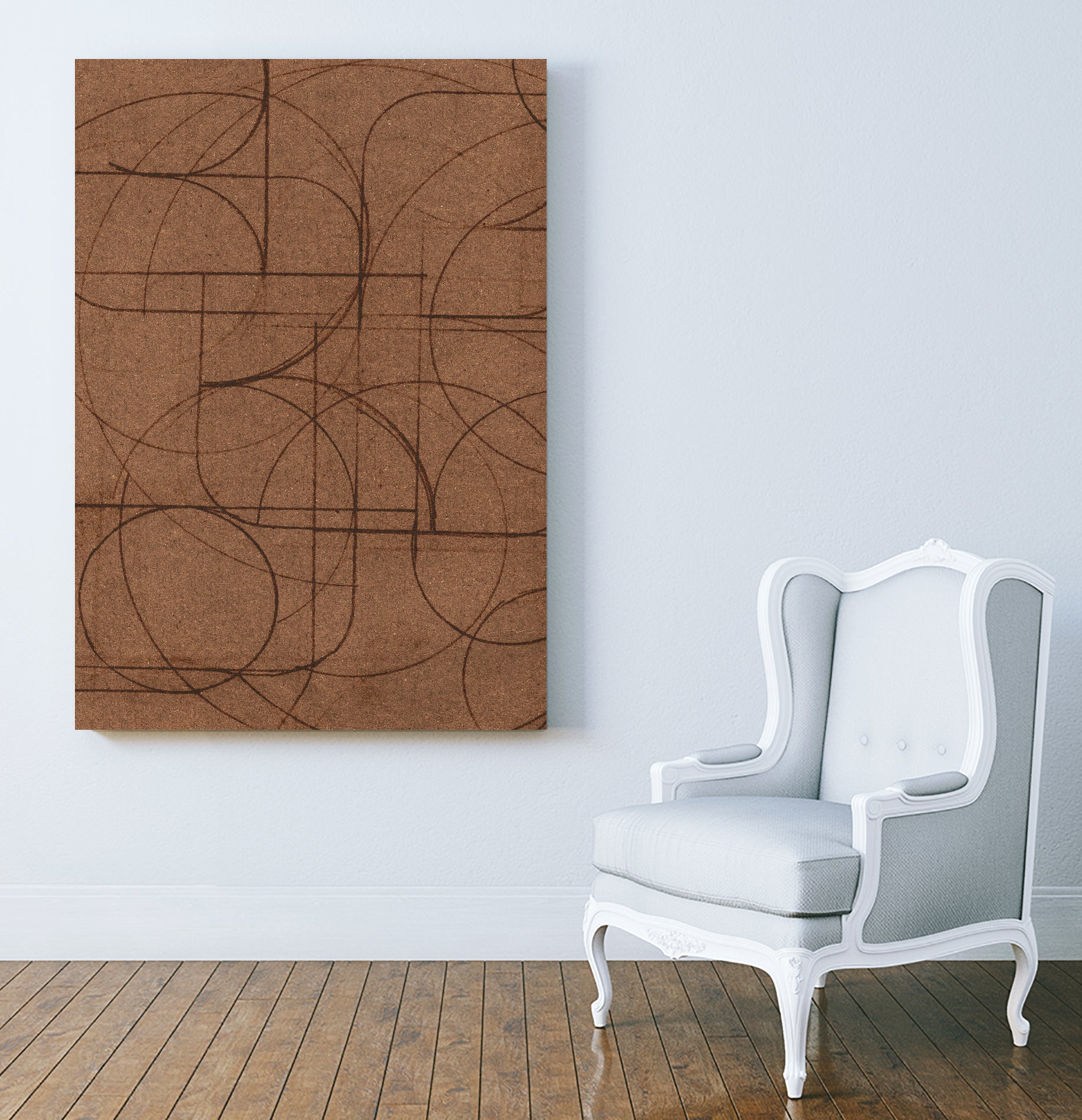 Curved 1 by Dan Hobday on GIANT ART - abstract pattern